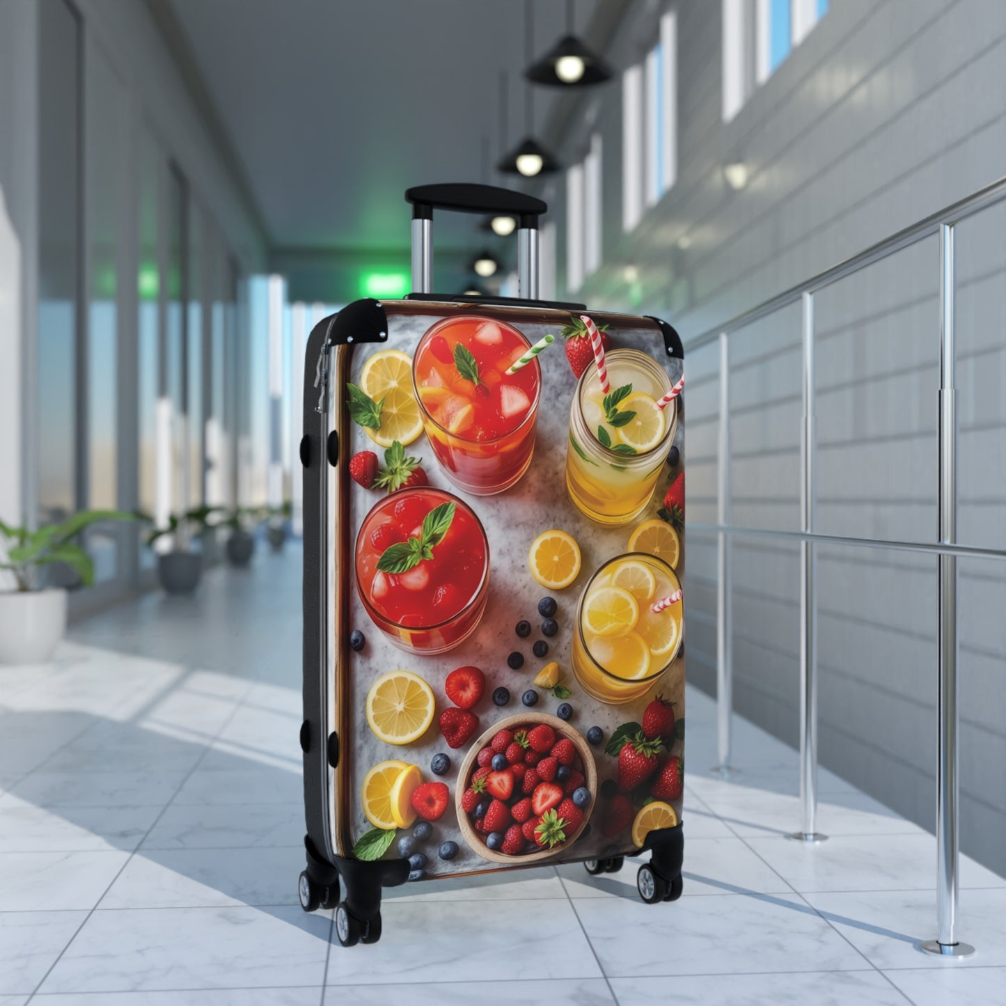 Nature Summer Fruit Carry-On Suitcase - Stylish Luggage for Travelers