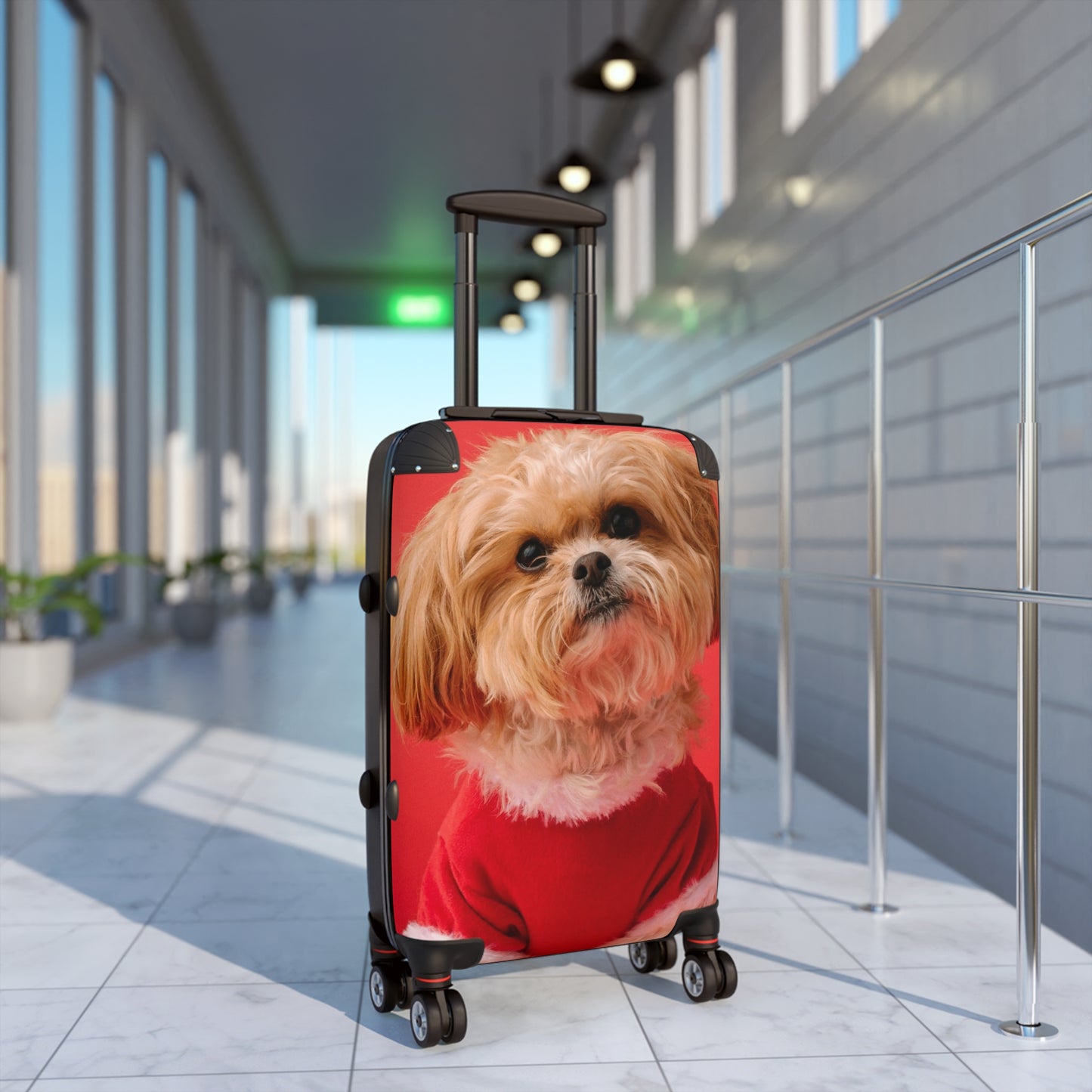 Animals Cute Dog Carry-On Suitcase - Stylish Luggage for Travelers