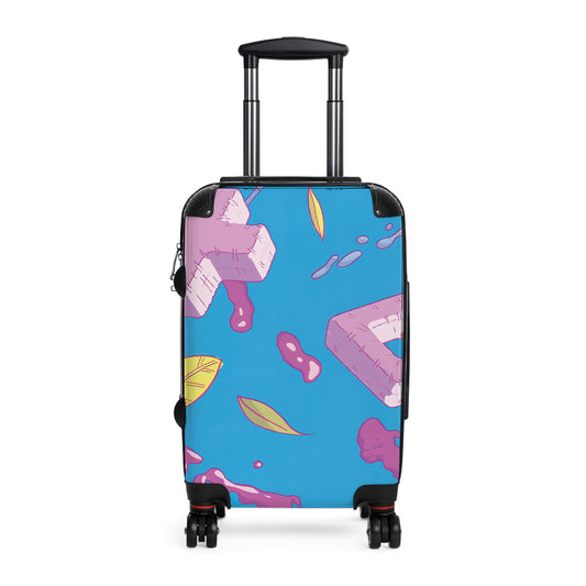 Abstract Playstation Carry-On Suitcase - Stylish Luggage for Travelers