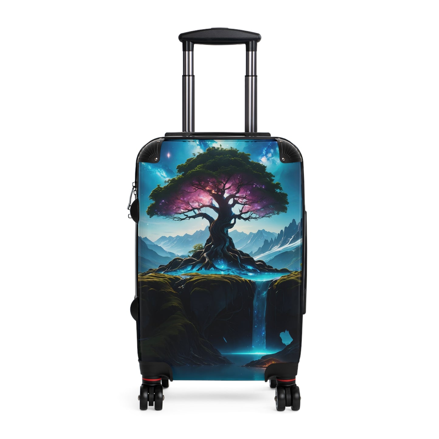 Fantasy Forest Trees Nature Art Carry-On Suitcase - Stylish Luggage for Travelers