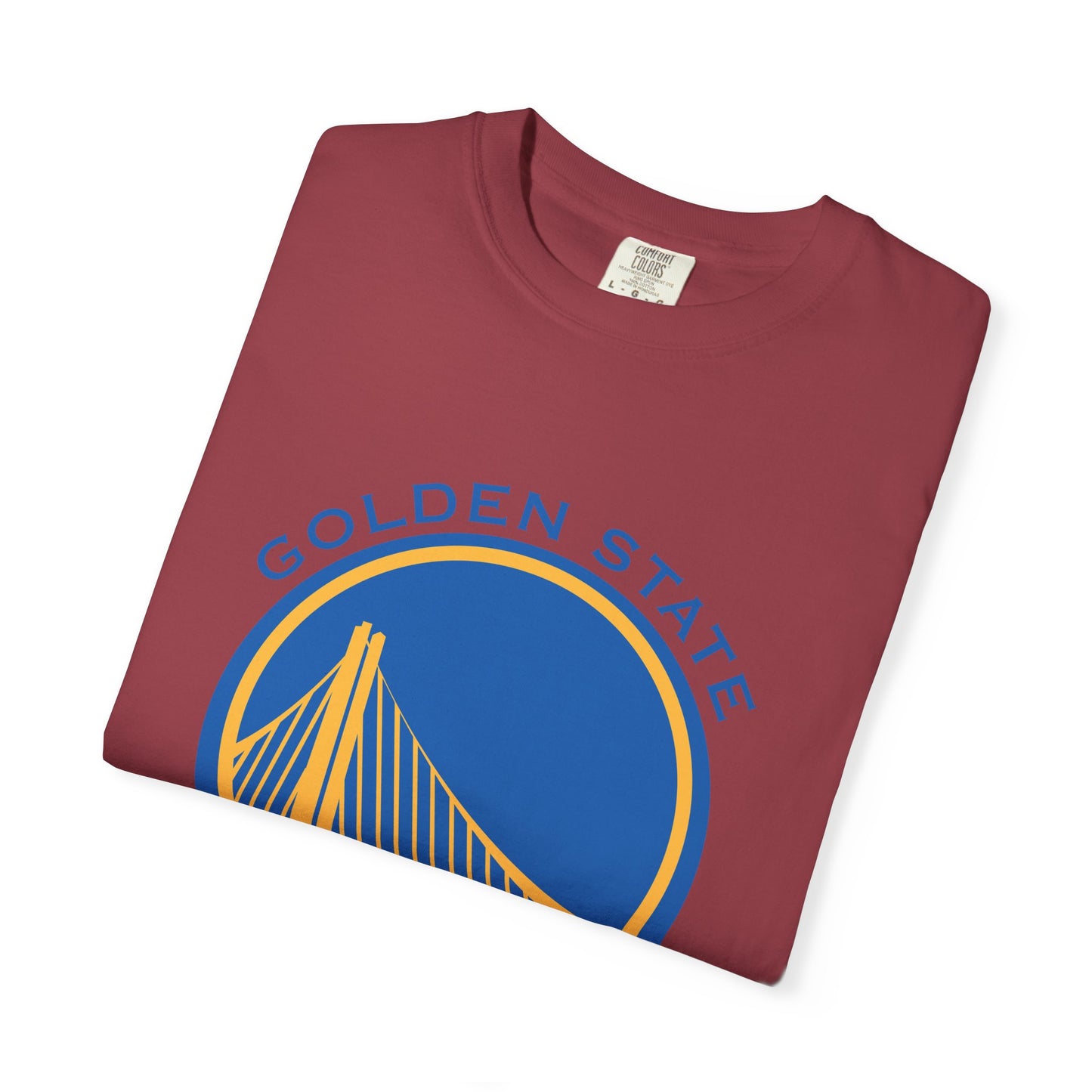 Golden State Warriors Garment-Dyed T-Shirt – Premium Cotton Tee for Customization