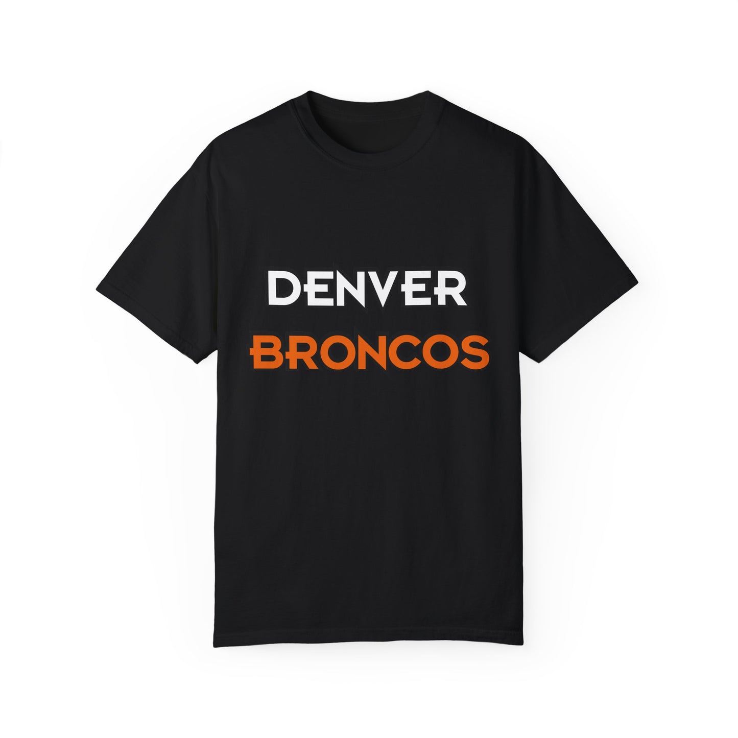 Denver Broncos Pride Garment-Dyed T-Shirt – Premium Cotton Tee for Customization