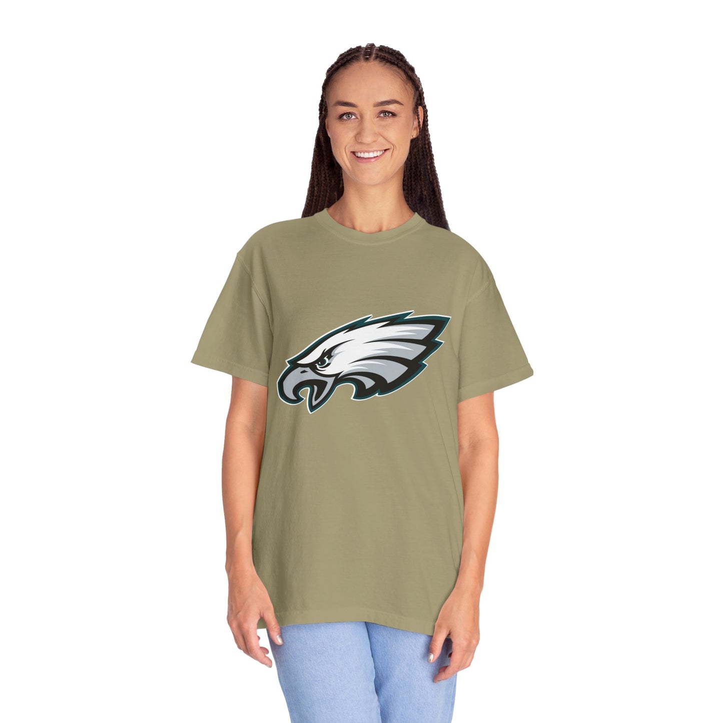 Philadelphia Eagles Pride Garment-Dyed T-Shirt – Premium Cotton Tee for Customization