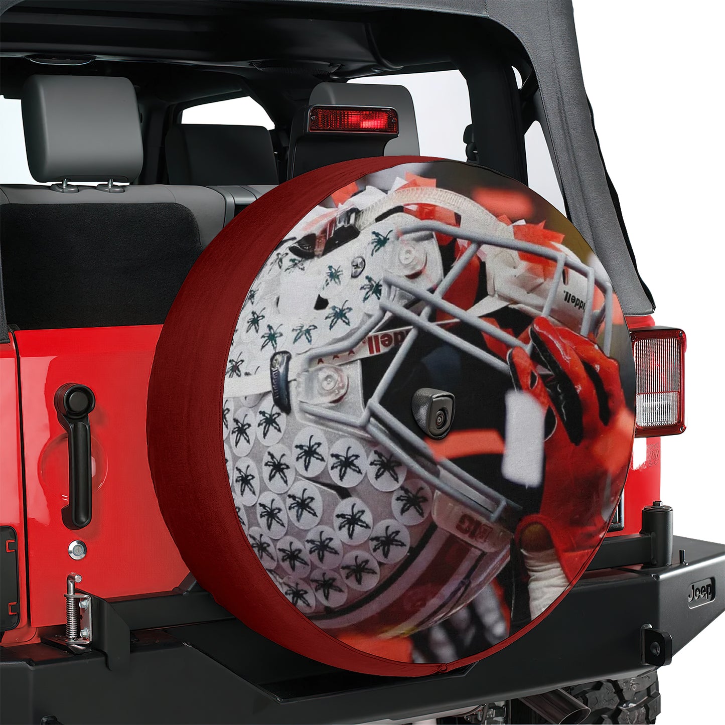 Ohio State Buckeyes Spare Tire Cover – Premium Waterproof UV Resistant Protector
