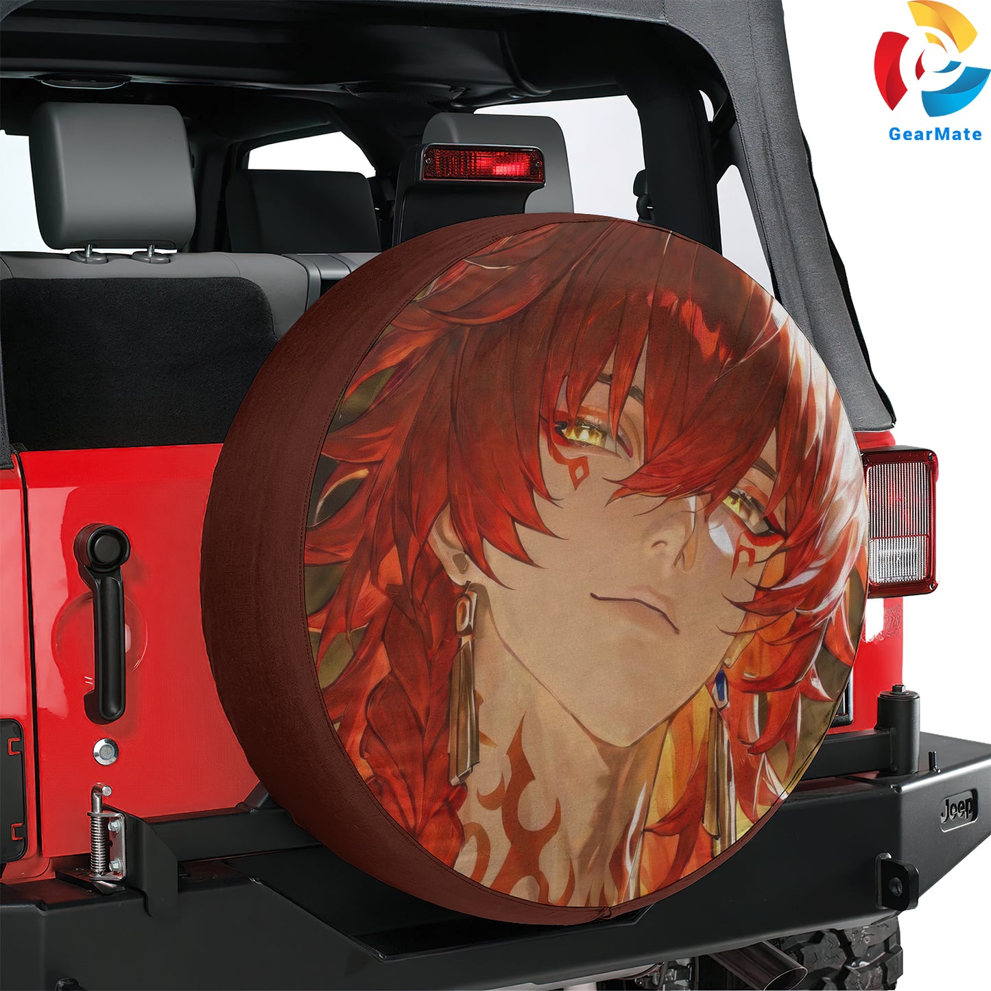 Mydei Honkai Star Rail Video Games Spare Tire Cover – Premium Waterproof UV Resistant Protector