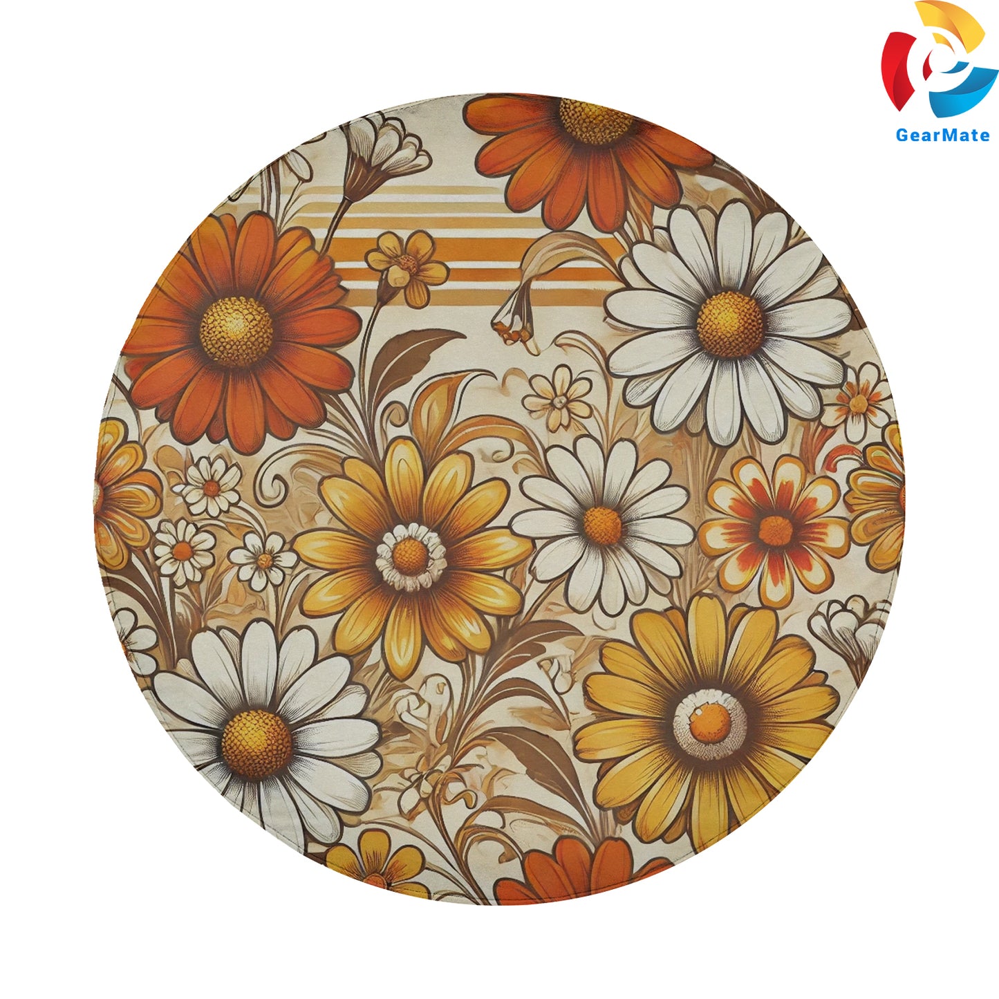 Wild Flowers Spare Tire Cover – Premium Waterproof UV Resistant Protector