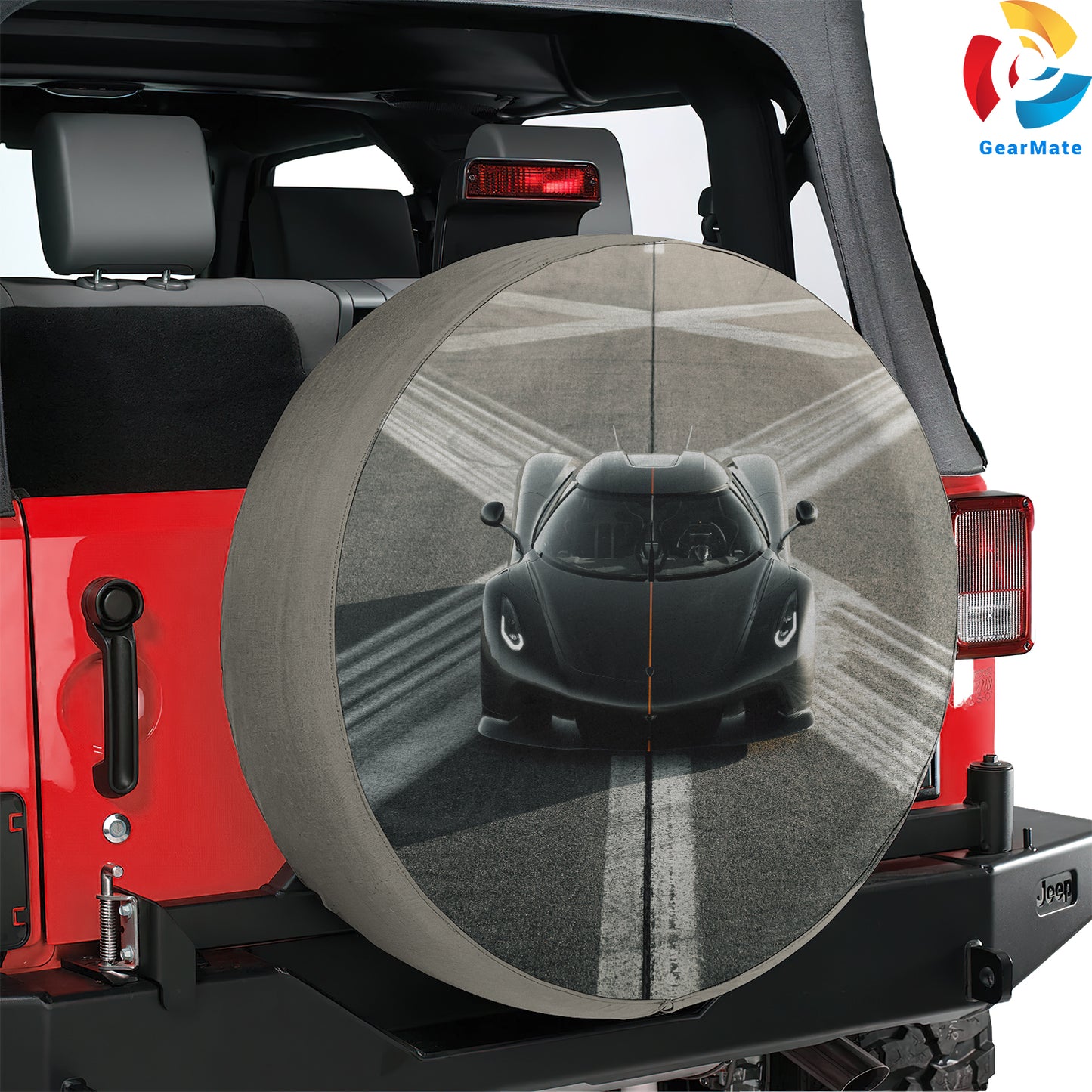 Koenigsegg Jesko Spare Tire Cover – Premium Waterproof UV Resistant Protector