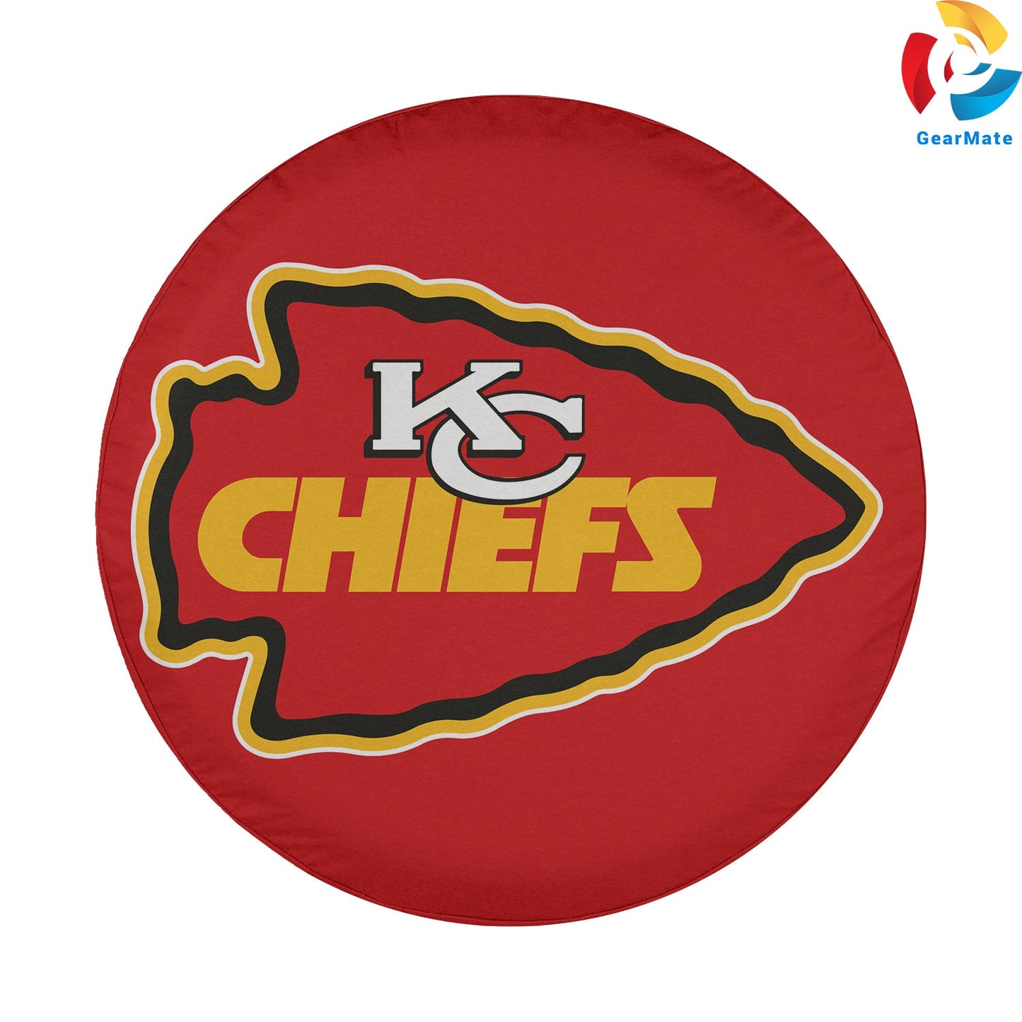 Kansas City Chiefs NFL Fantasy Spare Tire Cover – Premium Waterproof UV-Resistant Protector