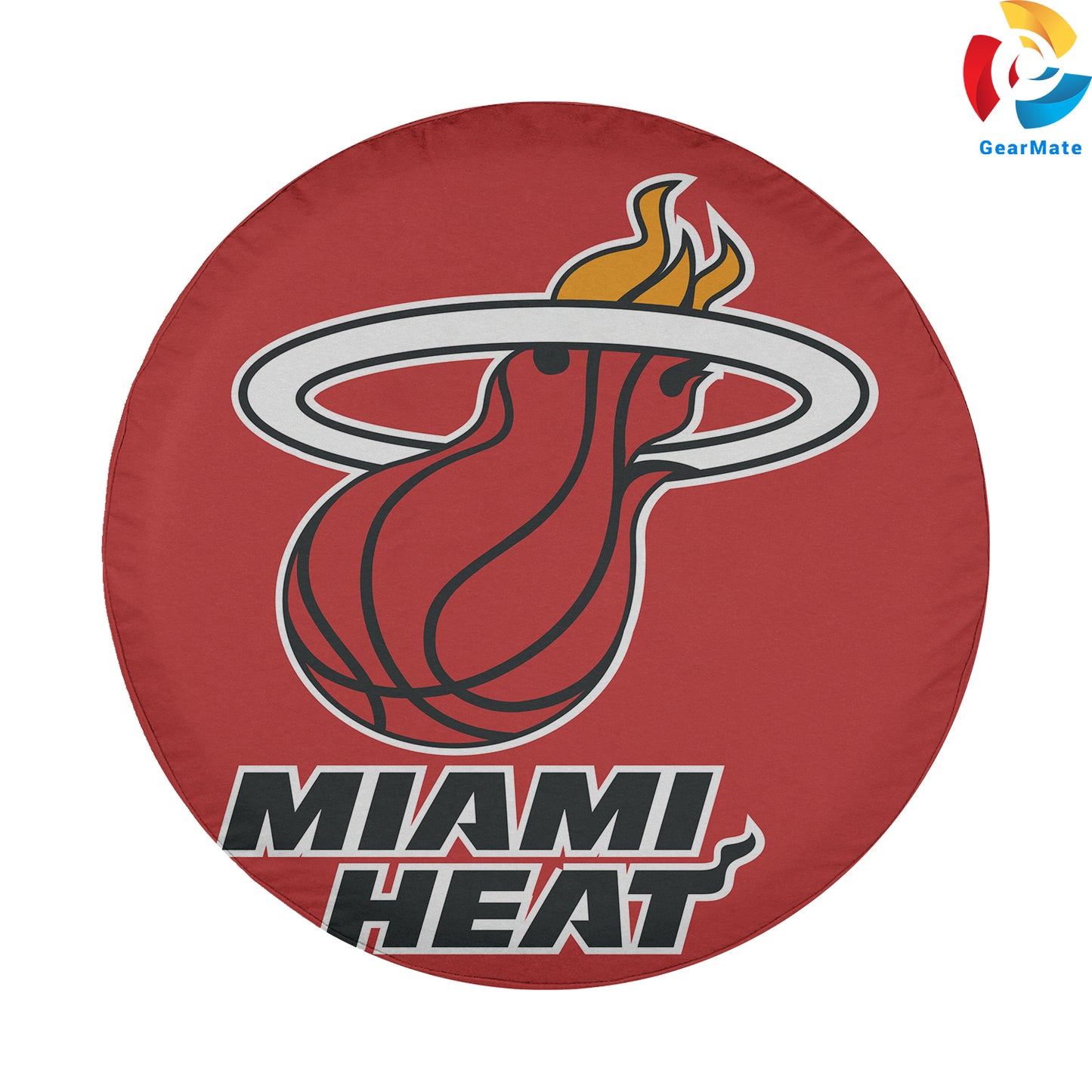 Miami Heat NBA Fan Spare Tire Cover – Premium Waterproof UV-Resistant Protector