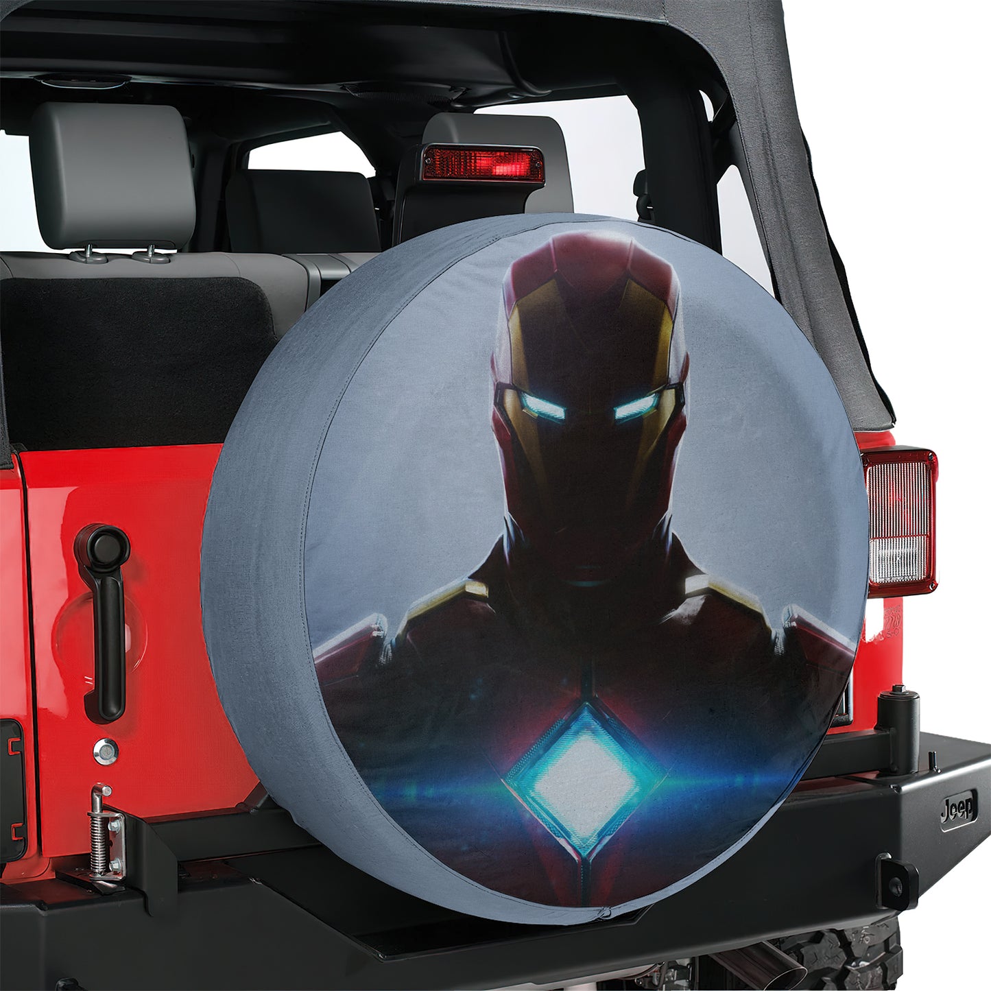 Marvel Iron Man Heroes Spare Tire Cover – Premium Waterproof UV Resistant Protector