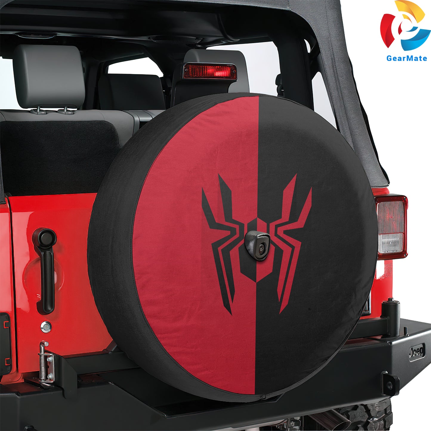 Spiderman Marvel Heroes Spare Tire Cover – Premium Waterproof UV Resistant Protector