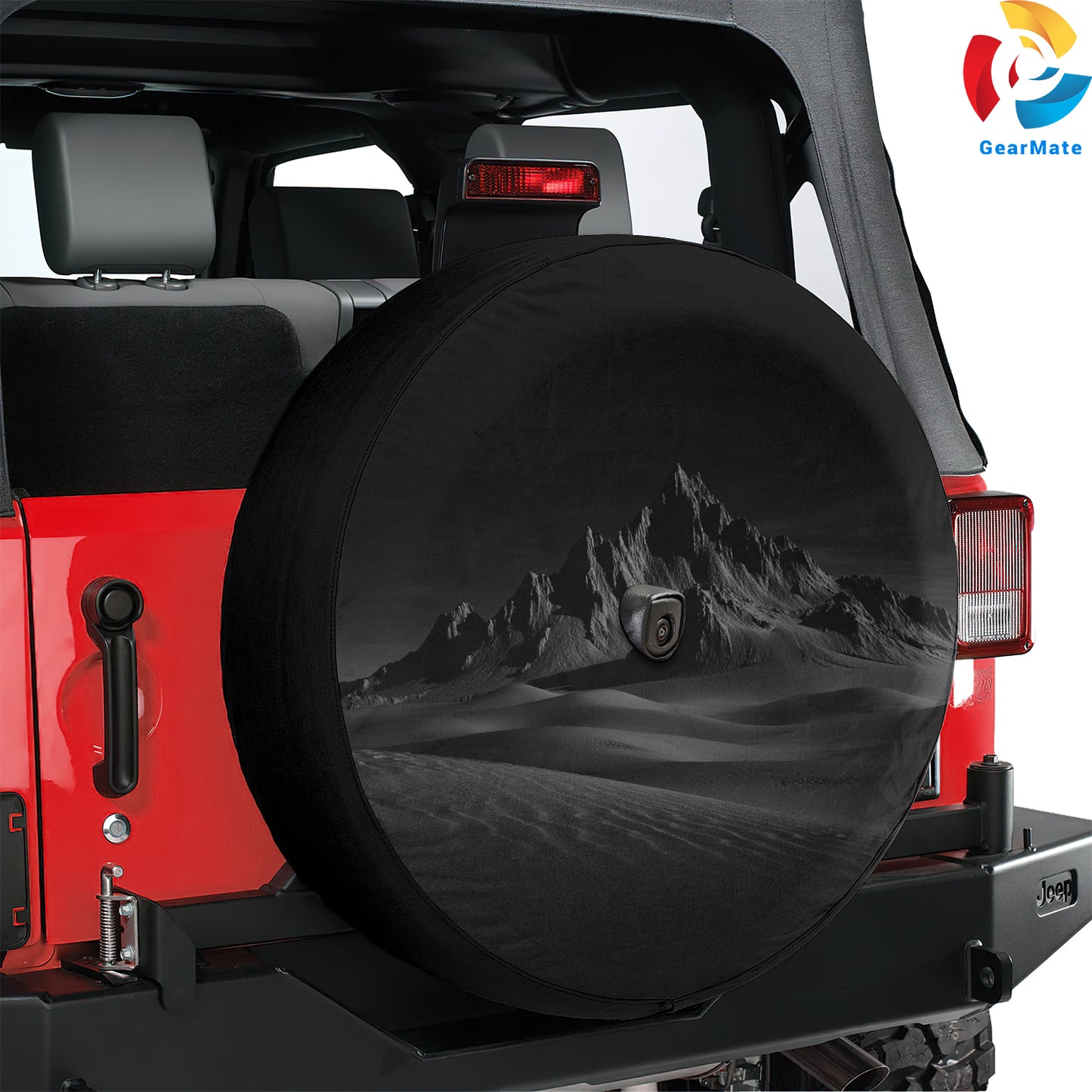 Desert Doom Sand Dunes Spare Tire Cover – Premium Waterproof UV Resistant Protector