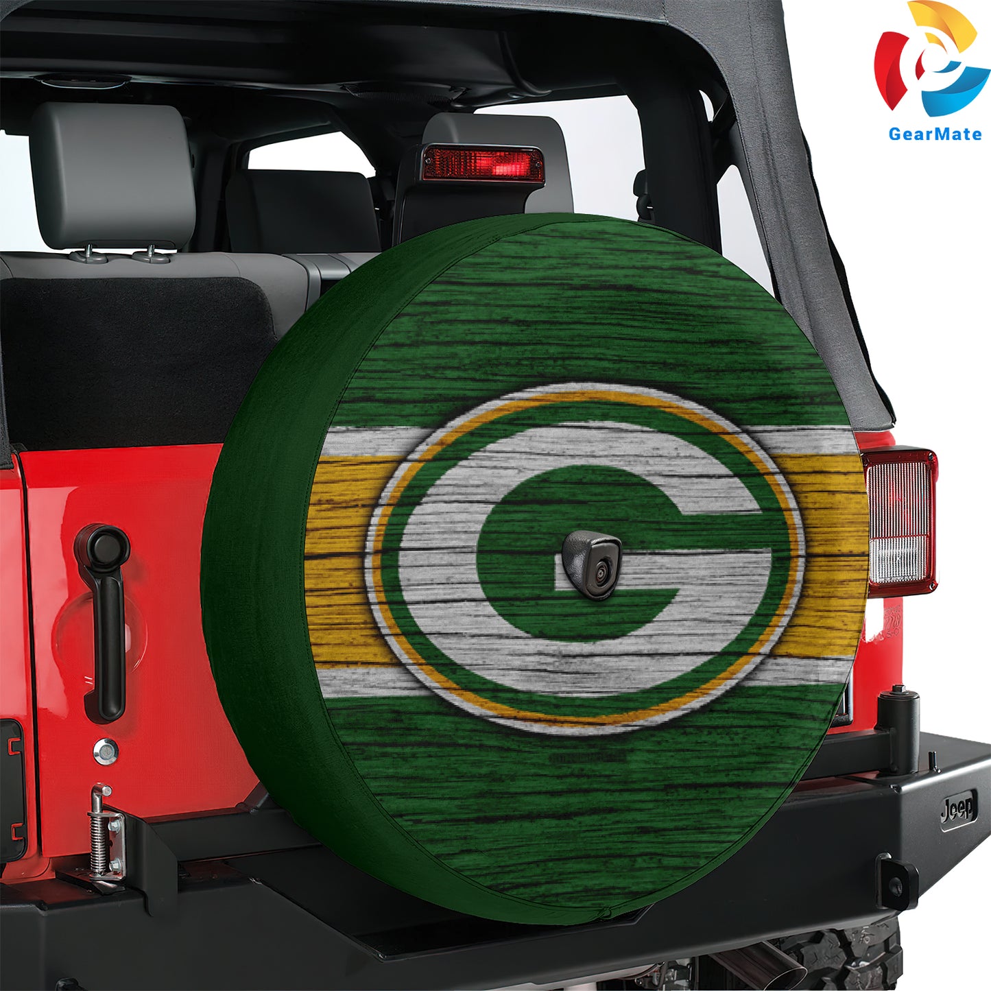 Green Bay Packers Spare Tire Cover – Premium Waterproof UV Resistant Protector