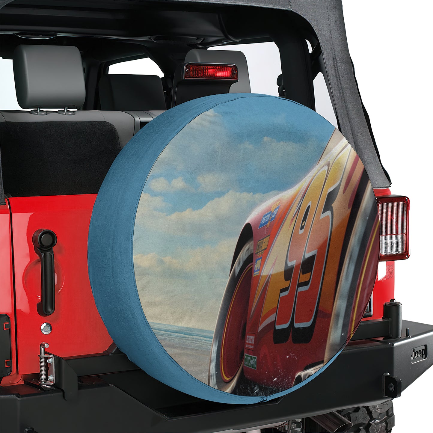 Pixar Cars Disney Spare Tire Cover – Premium Waterproof UV Resistant Protector