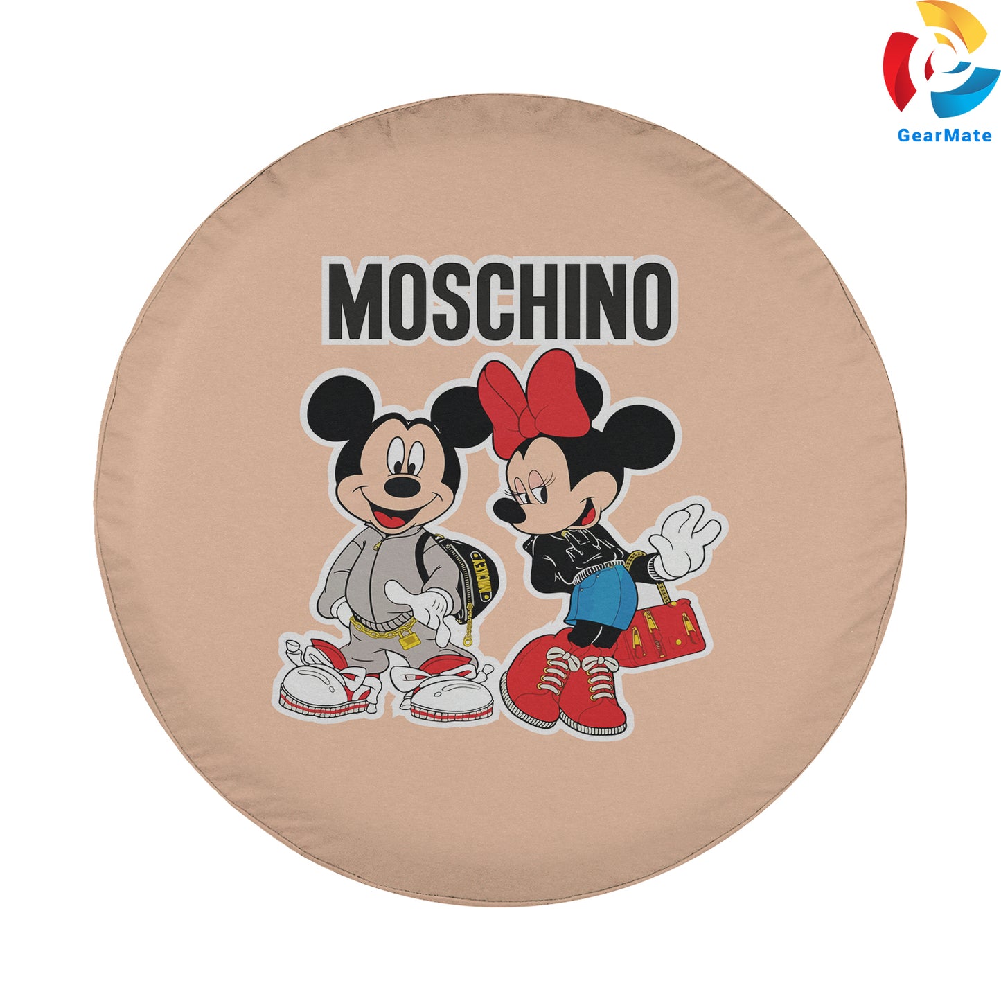 Moschino Spare Tire Cover – Premium Waterproof UV Resistant Protector