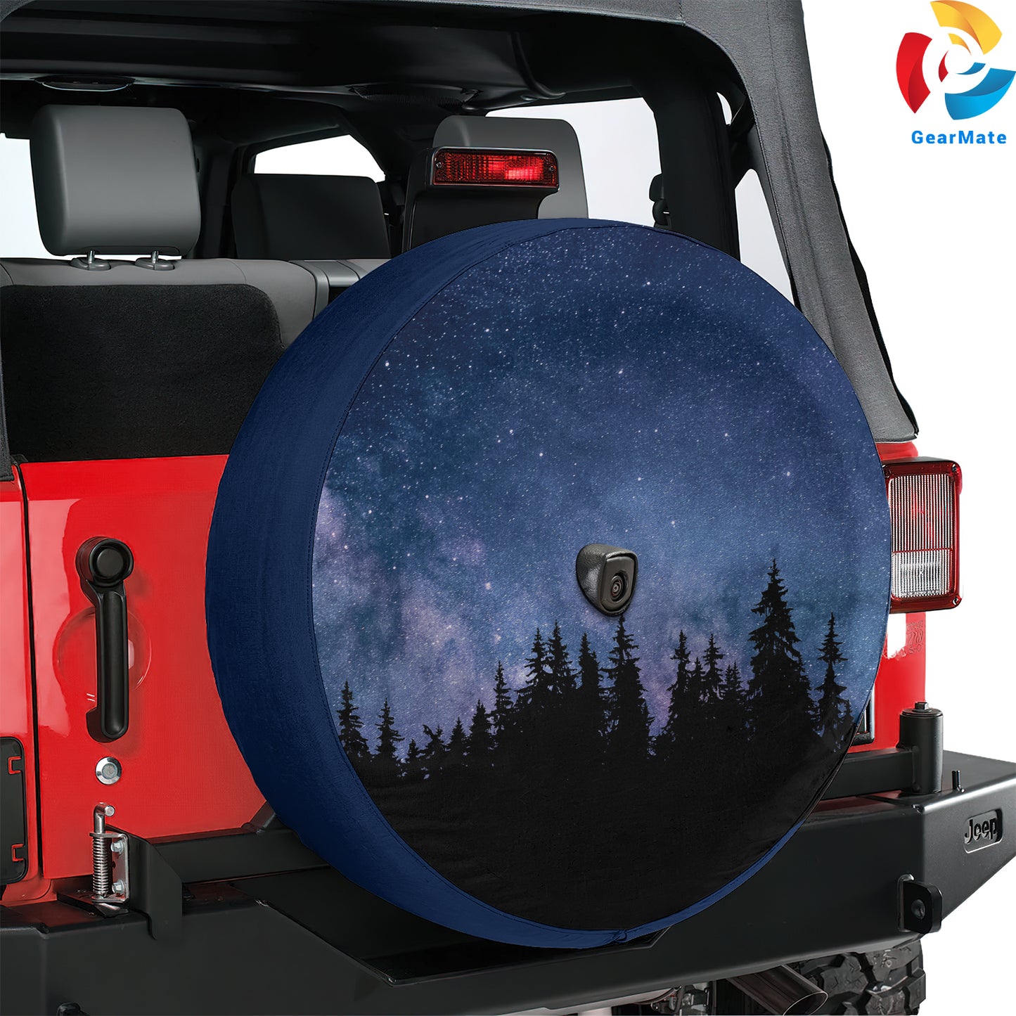 Night Sky Spare Tire Cover – Premium Waterproof UV Resistant Protector