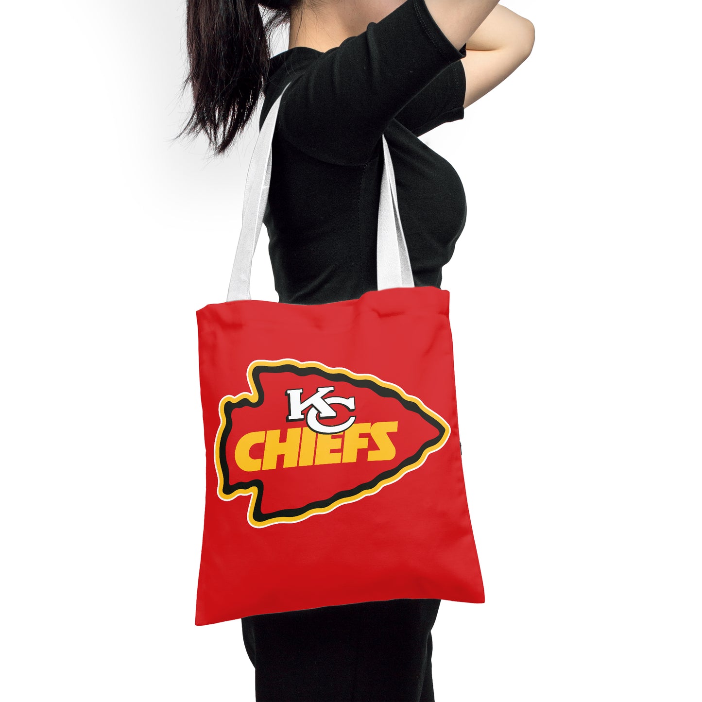 NFL Kansas City Chiefs NFL Polyester Canvas Tote Bag – Durable and Stylish