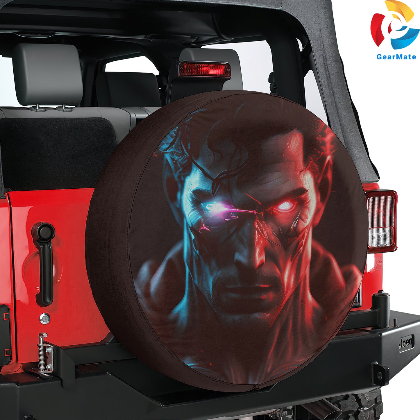 DC Superman Heroes Spare Tire Cover – Premium Waterproof UV Resistant Protector