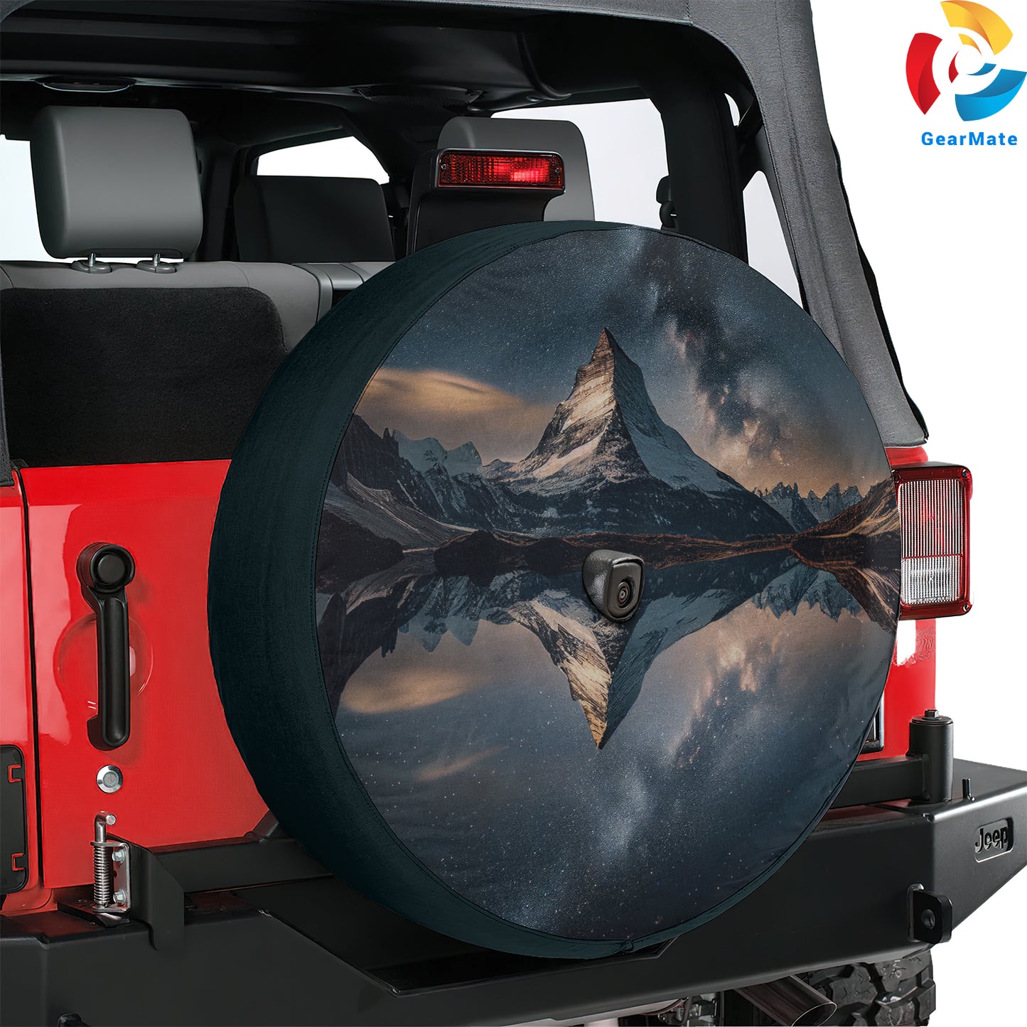 Matterhorn Mountain Spare Tire Cover – Premium Waterproof UV Resistant Protector