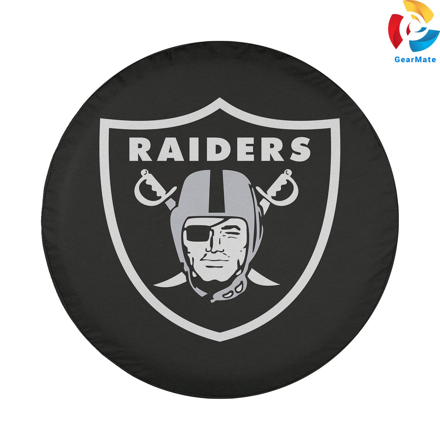 Las Vegas Raiders Football Season Spare Tire Cover – Premium Waterproof UV-Resistant Protector