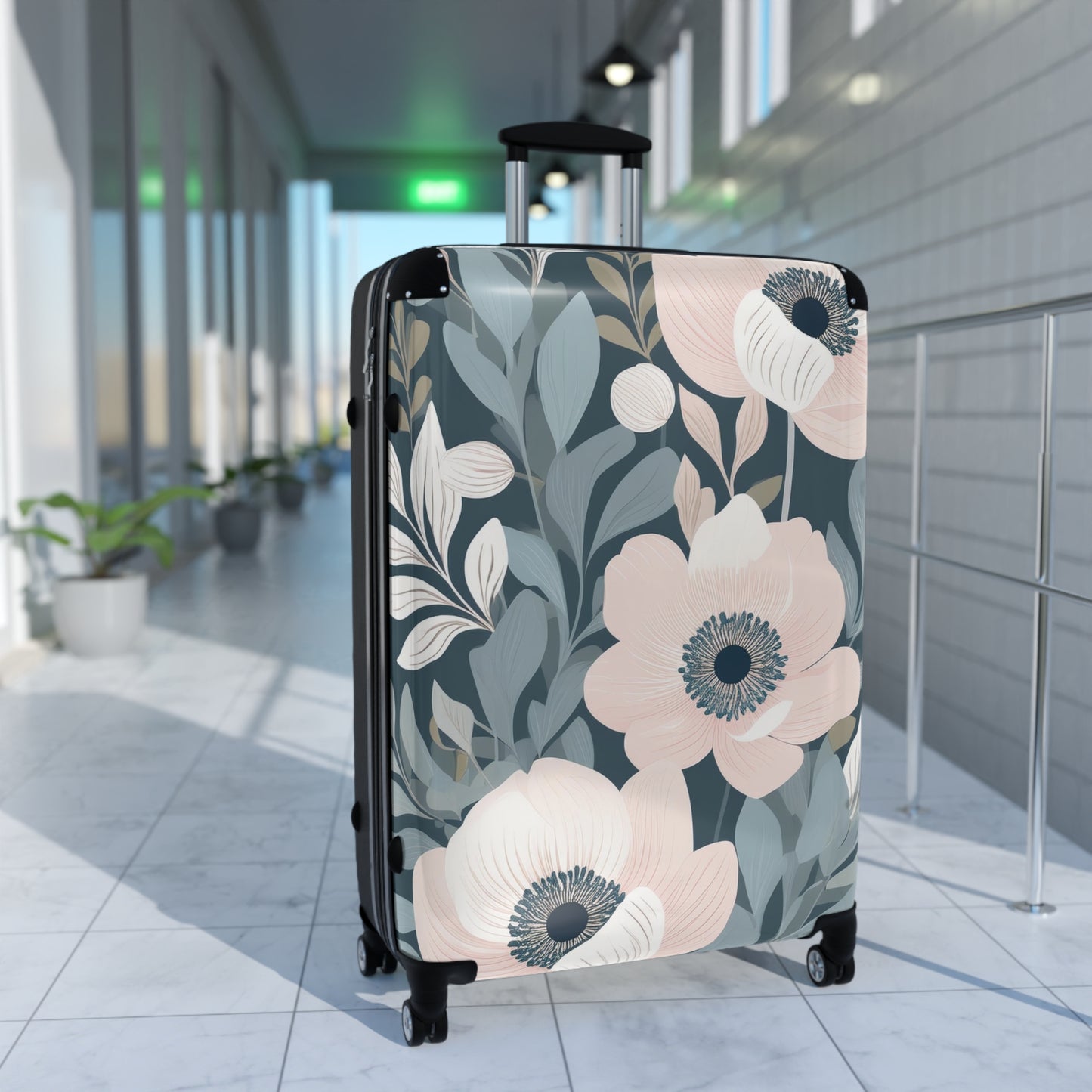 Nature Flowers Floral Dedicated Flowers Art Carry-On Suitcase - Stylish Luggage for Travelers