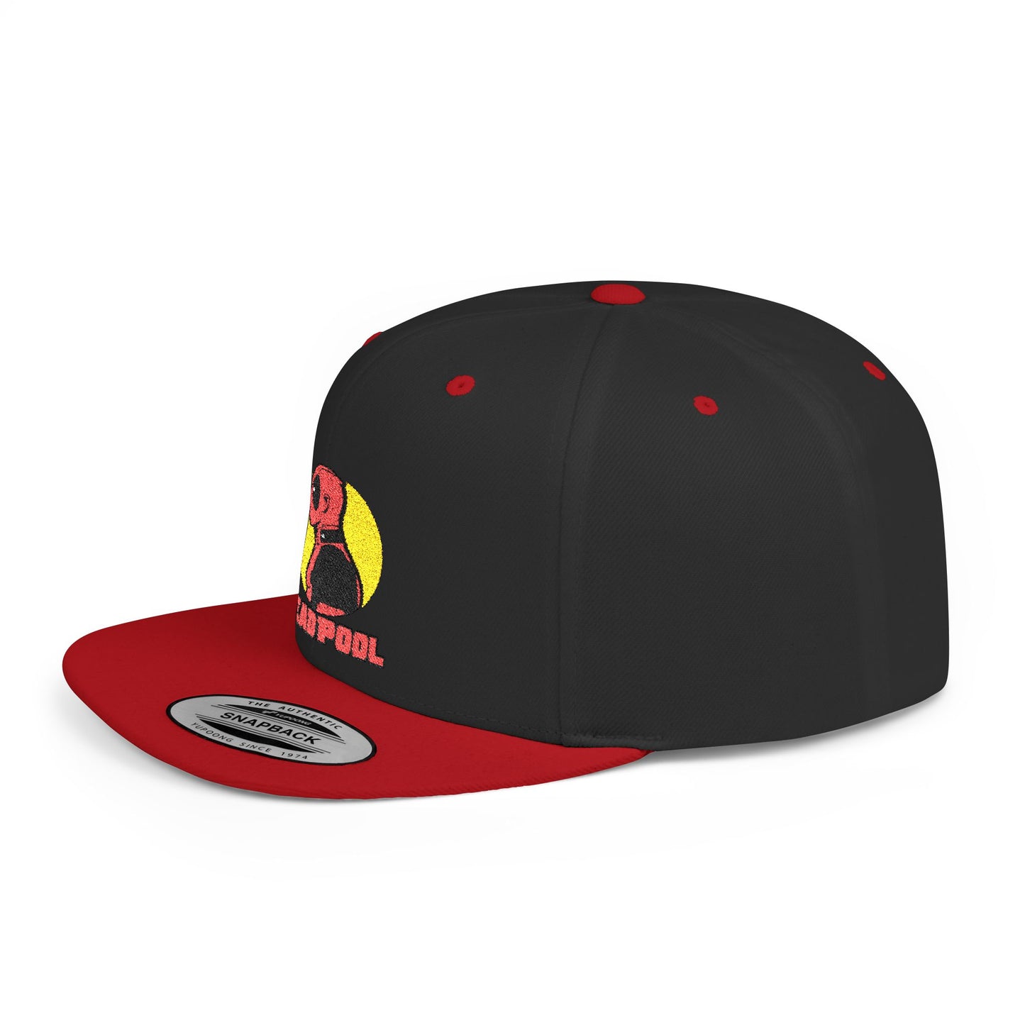 Marvel Dead Pool Flat Bill Snapback – Lightweight, Custom Fit, Premium Quality
