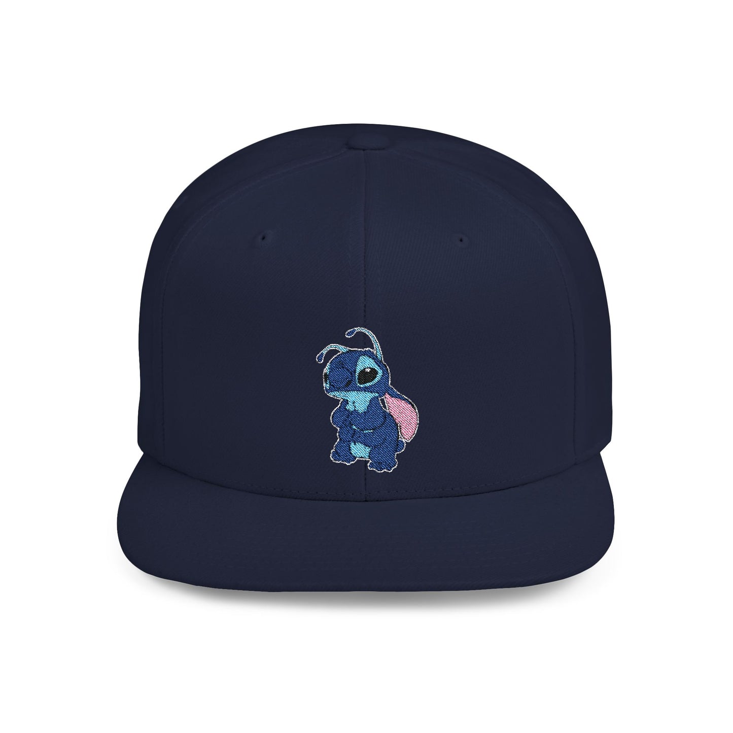 Sad Stitch Disney Flat Bill Snapback – Lightweight, Custom Fit, Premium Quality