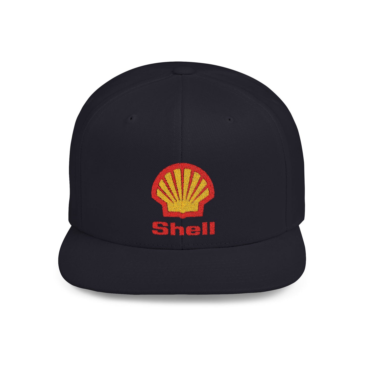 Shell Flat Bill Snapback – Lightweight, Custom Fit, Premium Quality