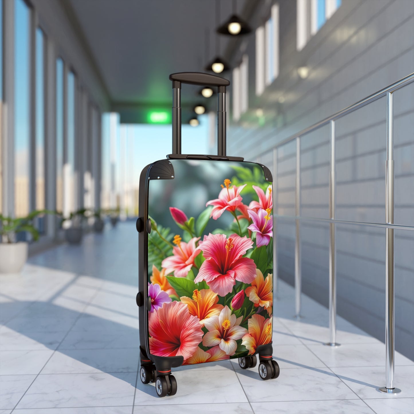 Nature Flowers Floral Close Up Colorful Art Carry-On Suitcase - Stylish Luggage for Travelers