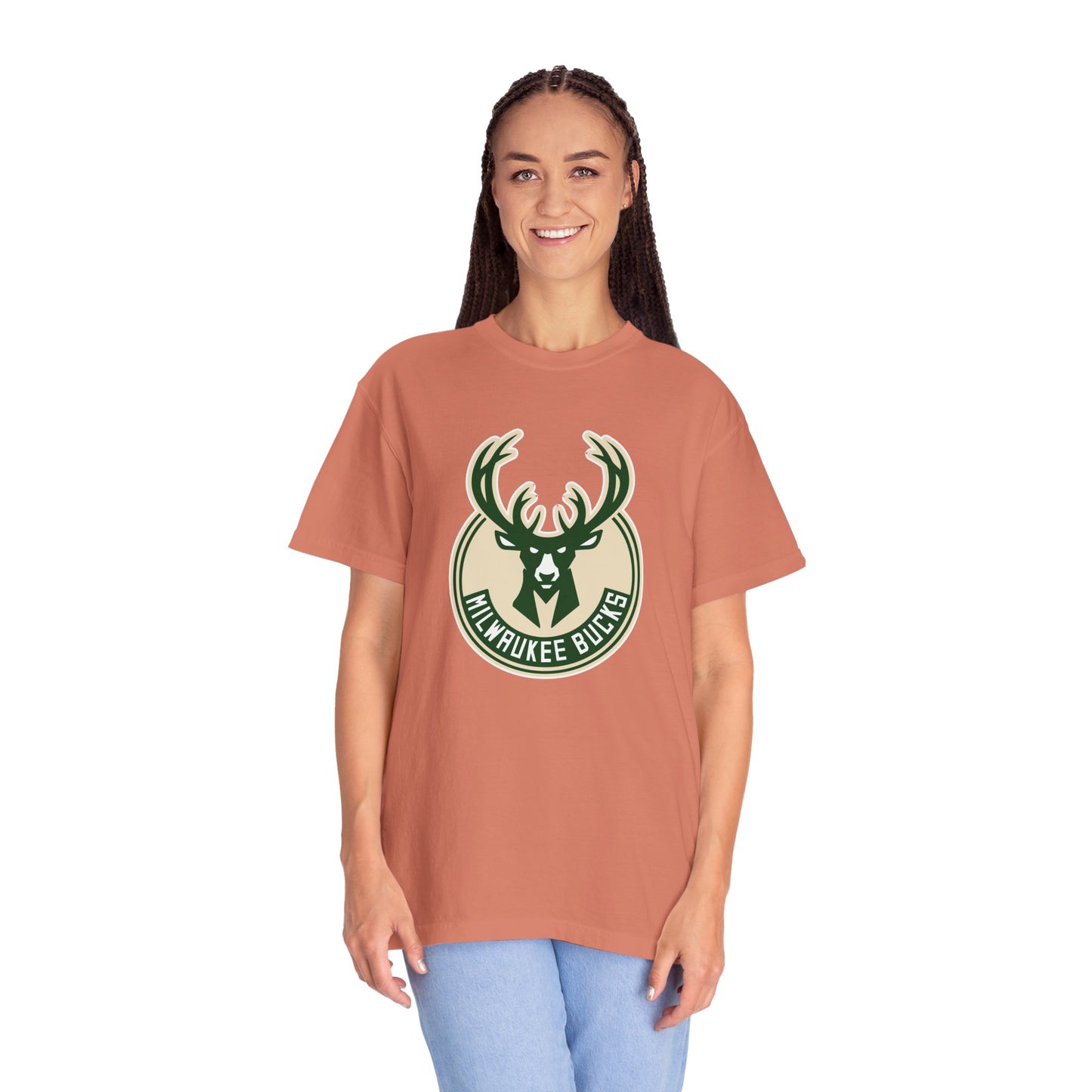 Milwaukee Bucks Play To Win Garment-Dyed T-Shirt – Premium Cotton Tee for Customization