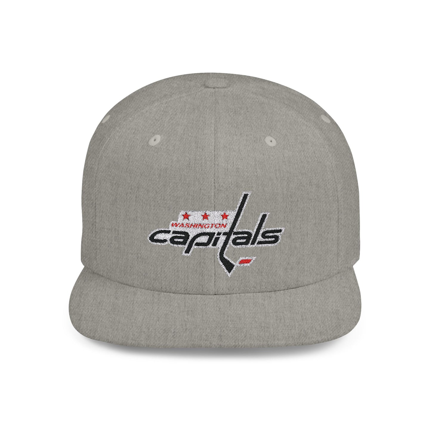 Washington Capitals Fans Flat Bill Snapback – Lightweight, Custom Fit, Premium Quality