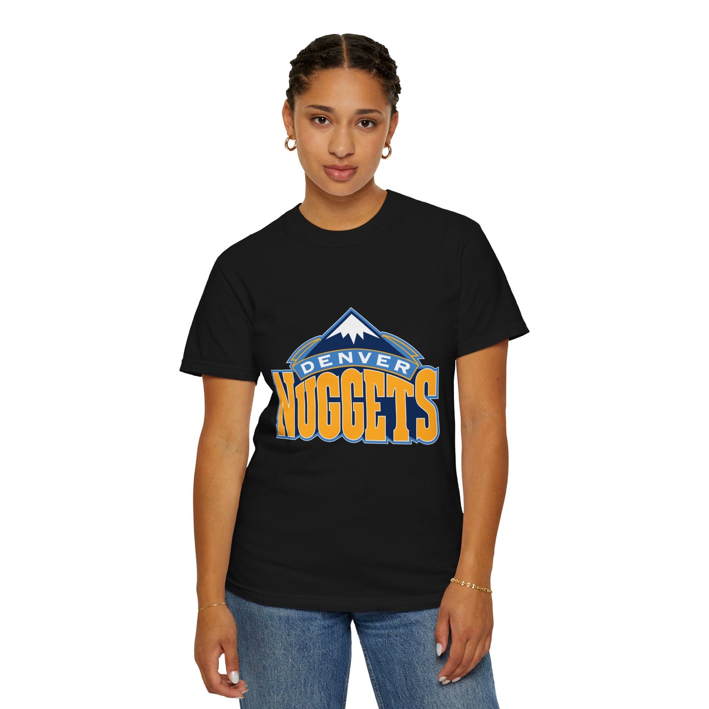 Denver Nuggets Garment-Dyed T-Shirt – Premium Cotton Tee for Customization