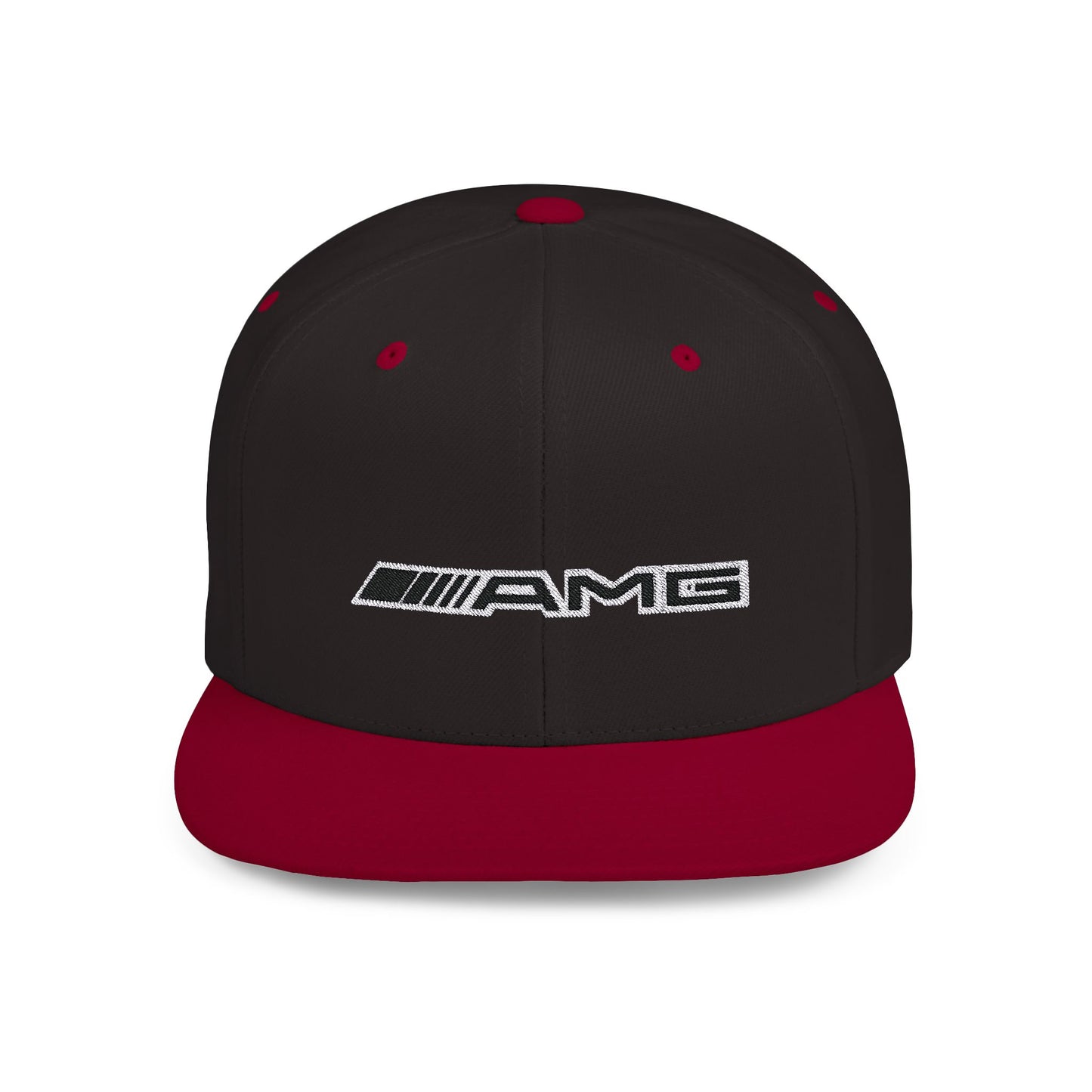 AMG Flat Bill Snapback – Lightweight, Custom Fit, Premium Quality