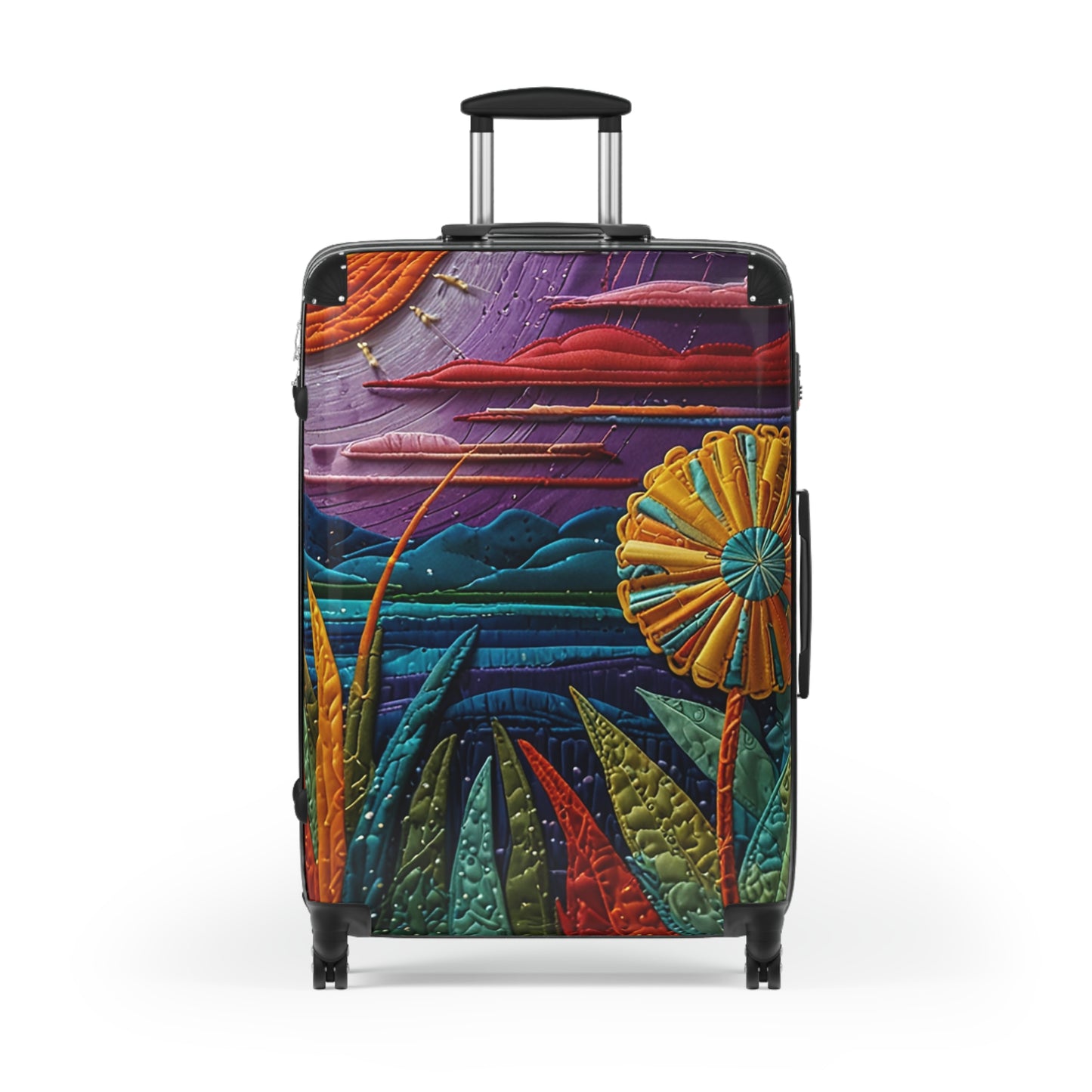 Nature Flowers Floral Spring Flower Art Carry-On Suitcase - Stylish Luggage for Travelers