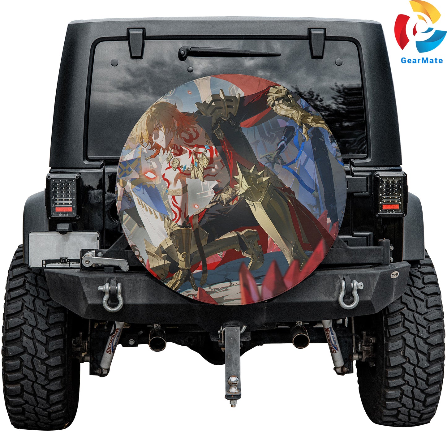 Mydei Honkai Star Rail Video Games Spare Tire Cover – Premium Waterproof UV Resistant Protector