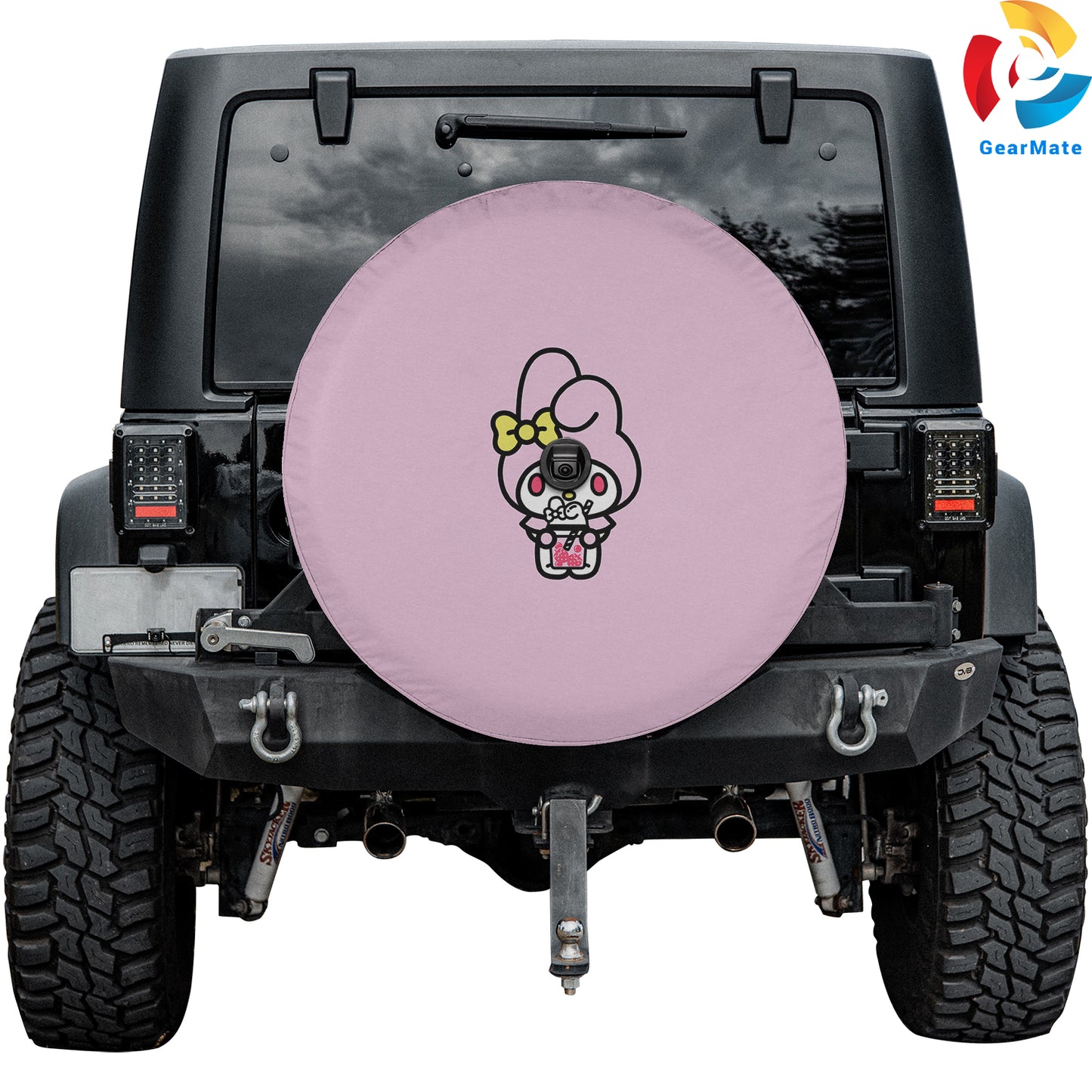 My Melody Pink Spare Tire Cover – Premium Waterproof UV Resistant Protector