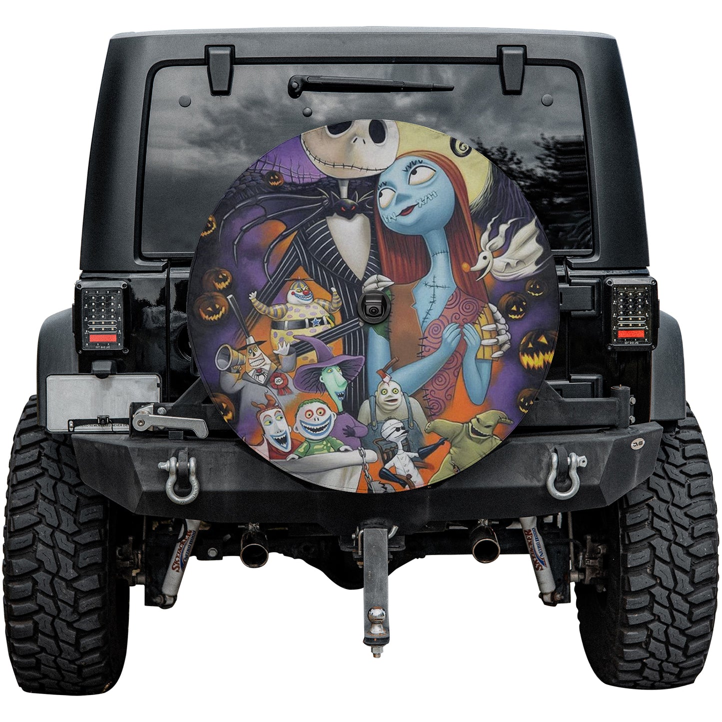 Nightmare Before Christmas Spare Tire Cover – Premium Waterproof UV Resistant Protector