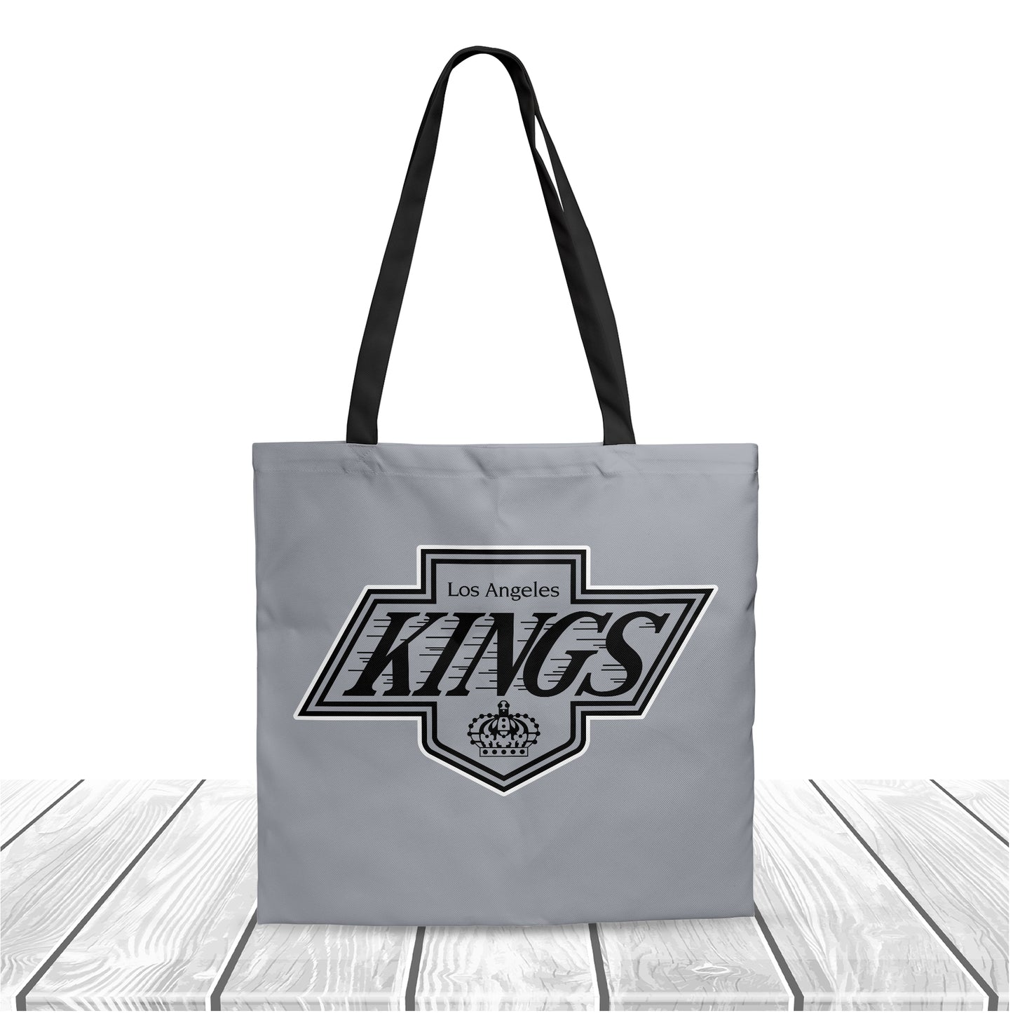 NHL Los Angeles Kings Polyester Canvas Tote Bag – Durable and Stylish