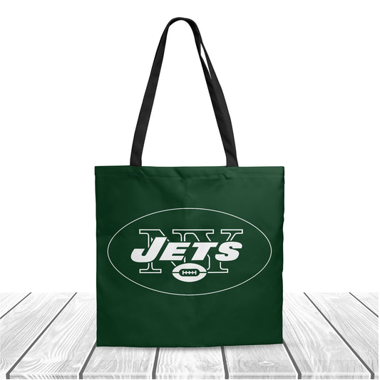 NFL New York Jets Fans Polyester Canvas Tote Bag – Durable and Stylish