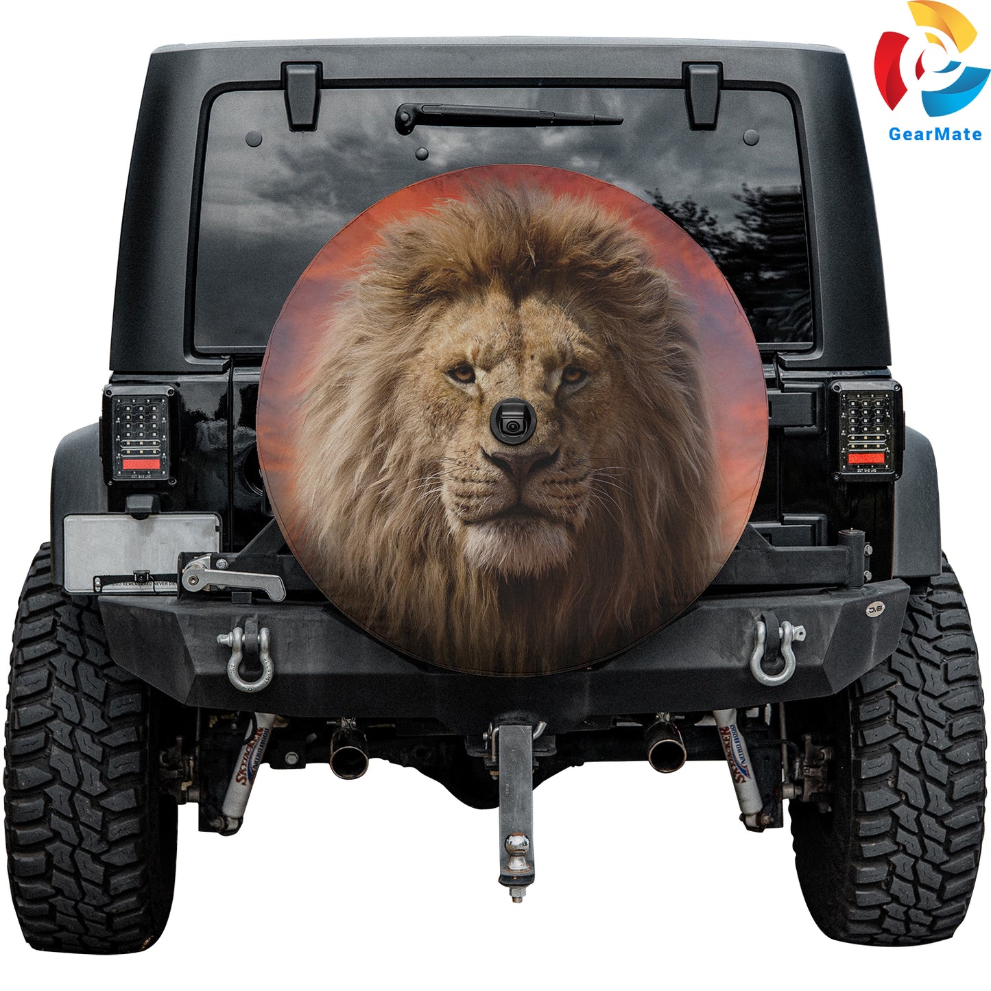 Mufasa Lion King Spare Tire Cover – Premium Waterproof UV Resistant Protector