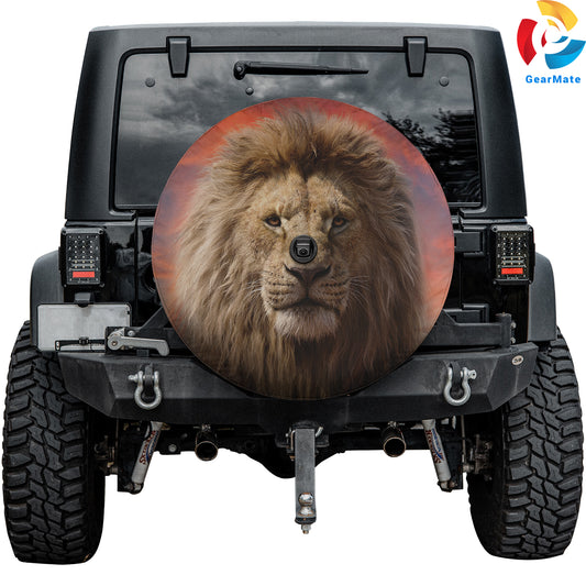 Mufasa Lion King Spare Tire Cover – Premium Waterproof UV Resistant Protector