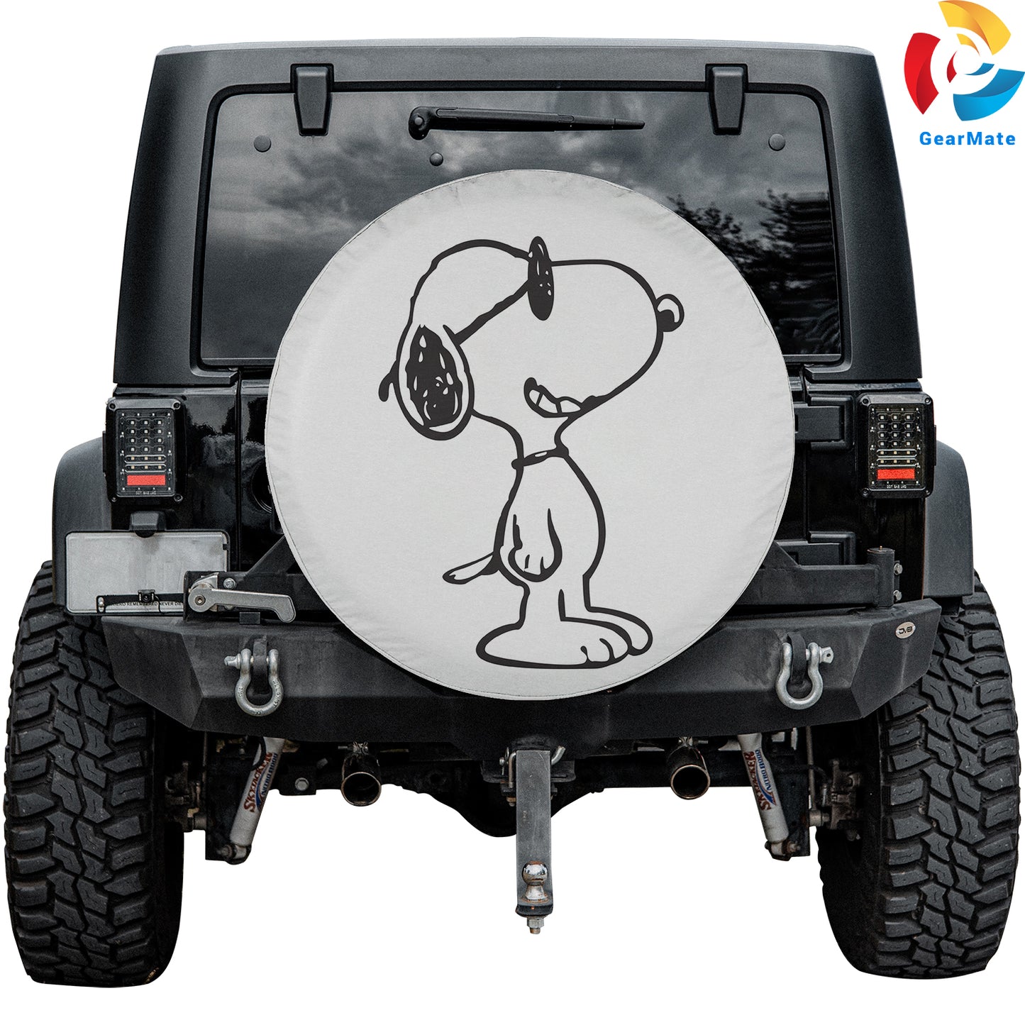 Snoopy Spare Tire Cover – Premium Waterproof UV Resistant Protector