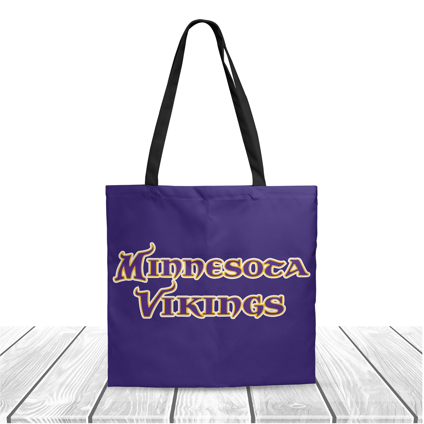 NFL Minnesota Vikings NFL Fans Polyester Canvas Tote Bag – Durable and Stylish