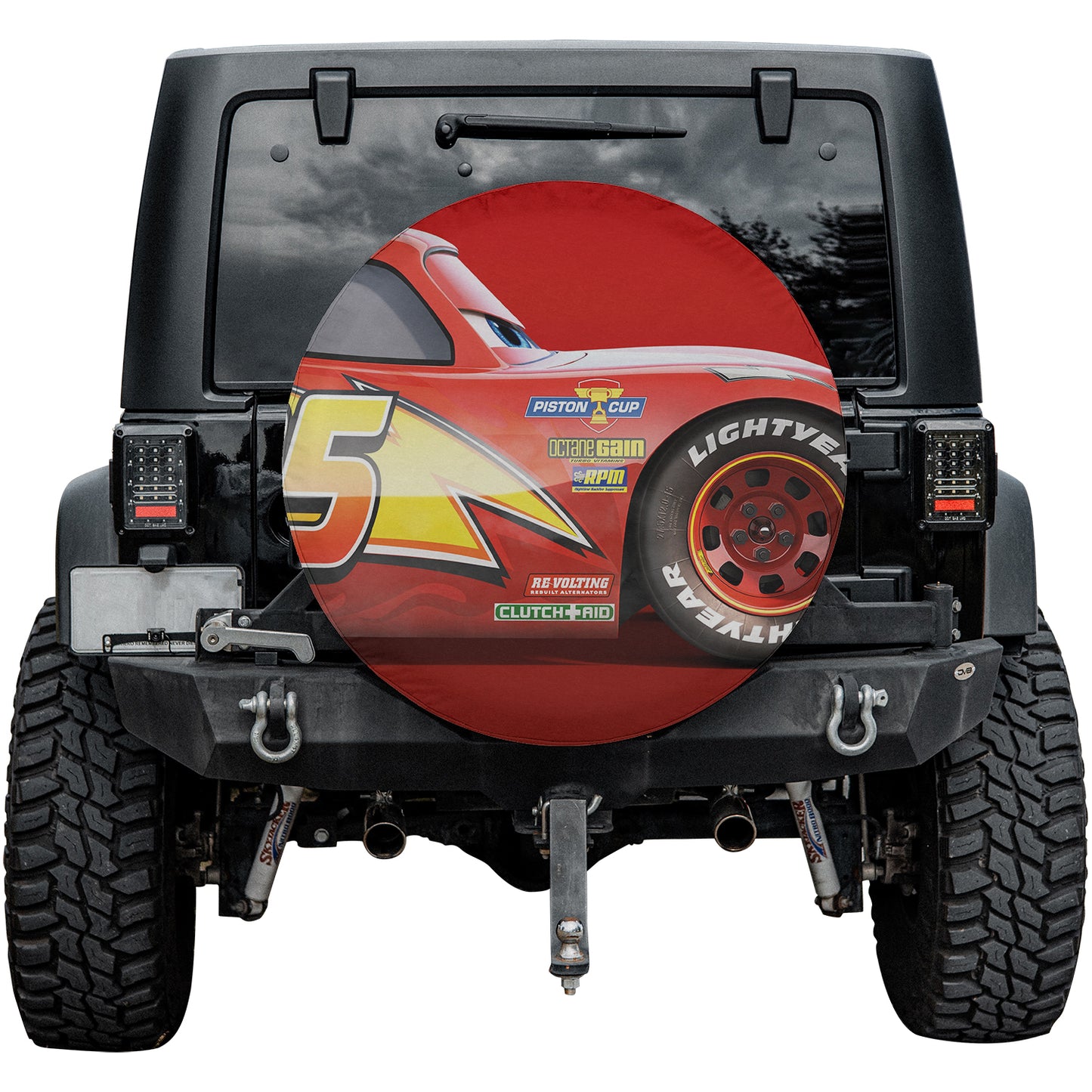 Pixar Cars Disney Spare Tire Cover – Premium Waterproof UV Resistant Protector