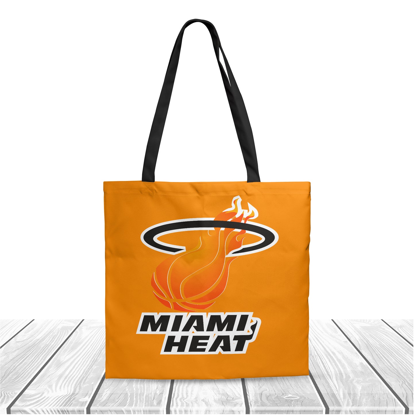 NBA Miami Heat Finals Polyester Canvas Tote Bag - Durable and Stylish