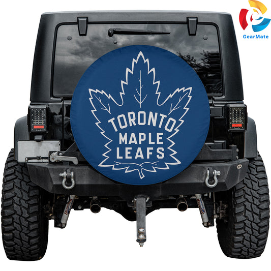 Toronto Maple Leafs Hockey Fans Spare Tire Cover – Premium Waterproof UV-Resistant Protector