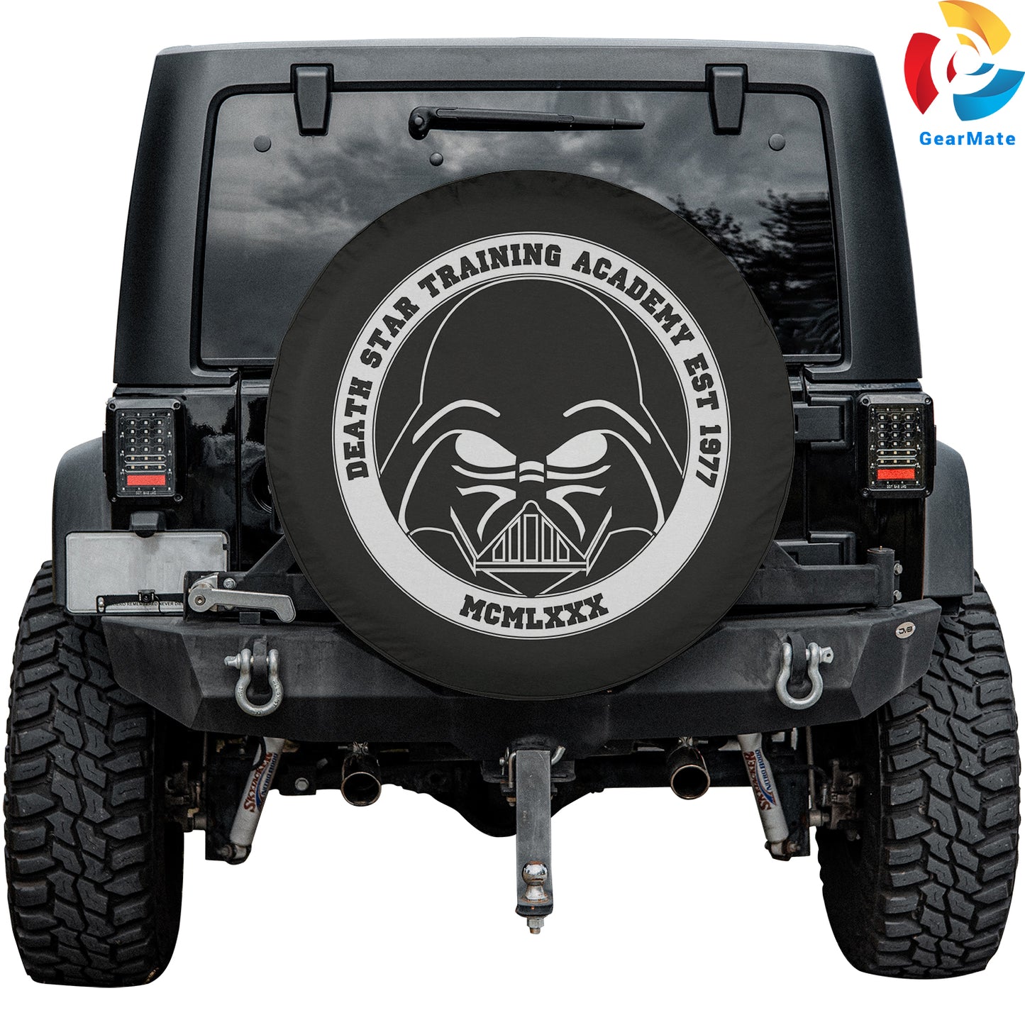 Darth Vader Academy Spare Tire Cover – Premium Waterproof UV Resistant Protector