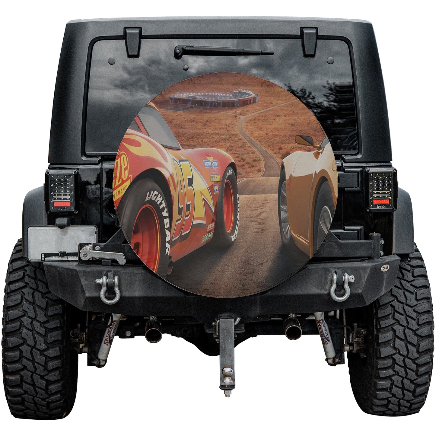 Pixar Cars Spare Tire Cover – Premium Waterproof UV Resistant Protector