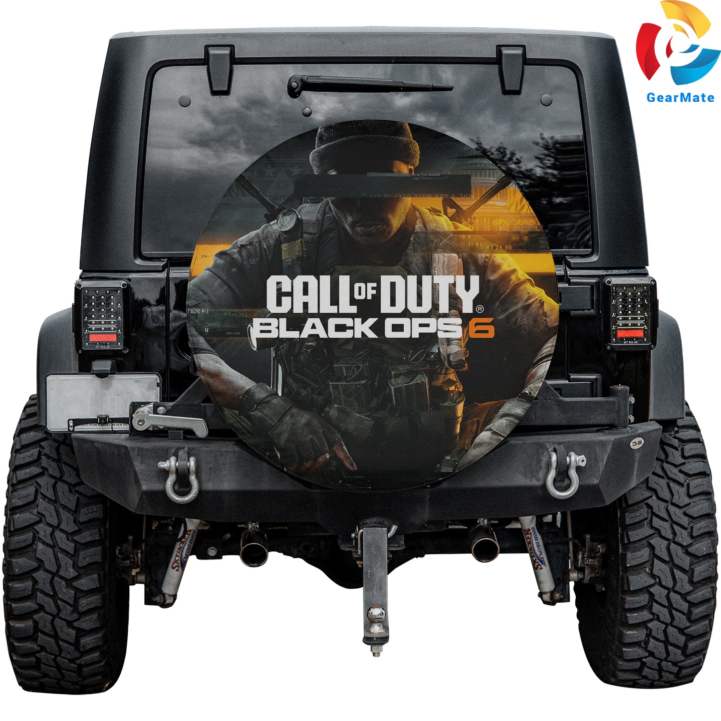 Call Of Duty Black Ops Spare Tire Cover – Premium Waterproof UV Resistant Protector