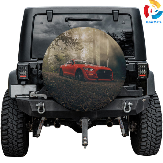 Ford Mustang GT Spare Tire Cover – Premium Waterproof UV Resistant Protector